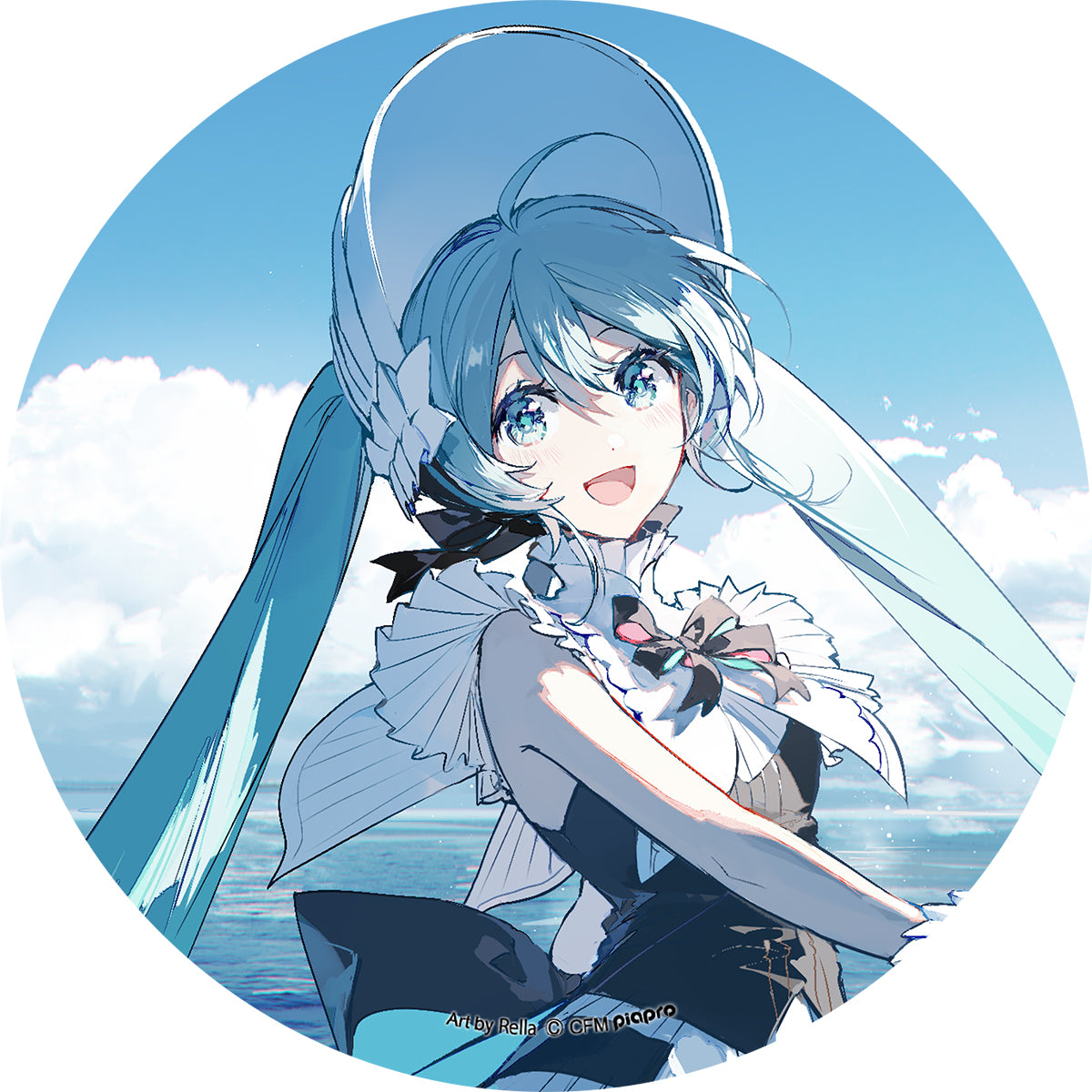 初音ミクシンフォニー2023 コースターパブミラー(初音ミク)