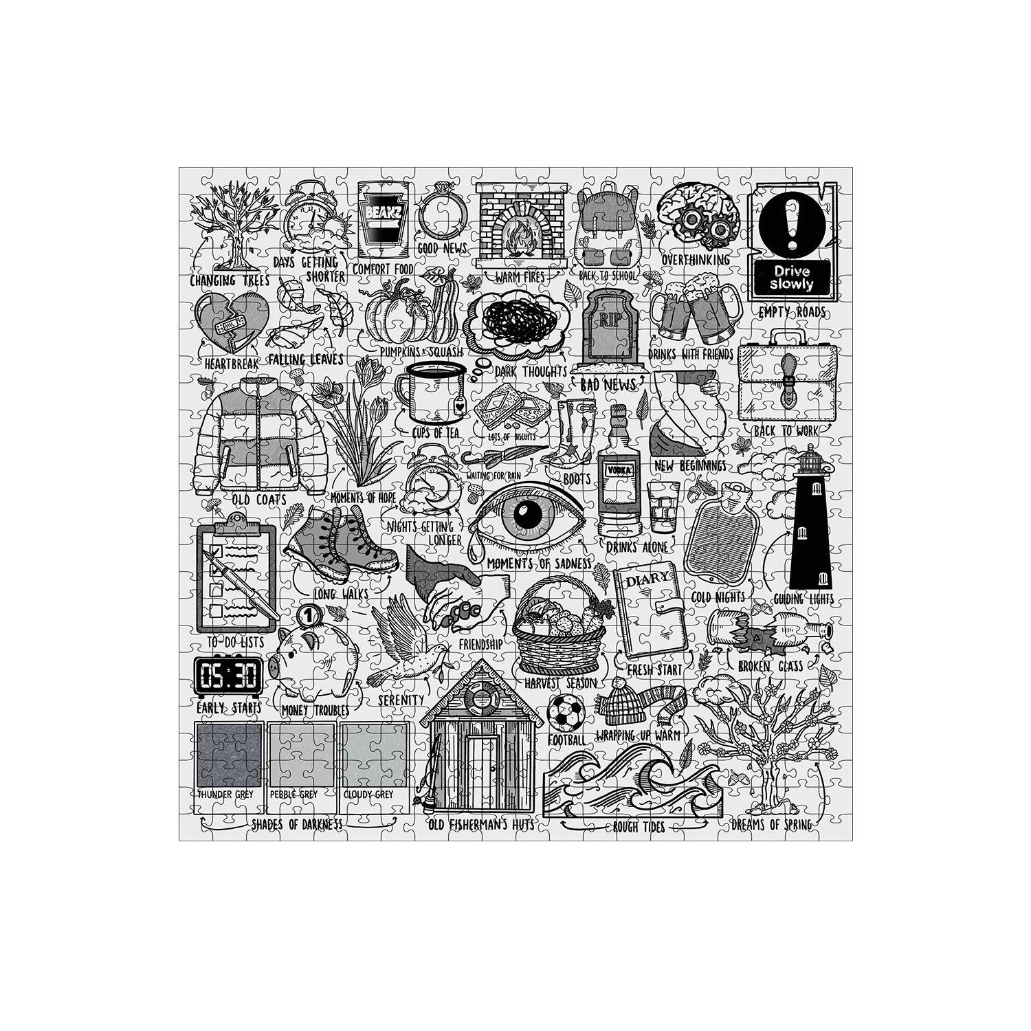 オータム・ヴァリエーションズ・ジグソーパズル