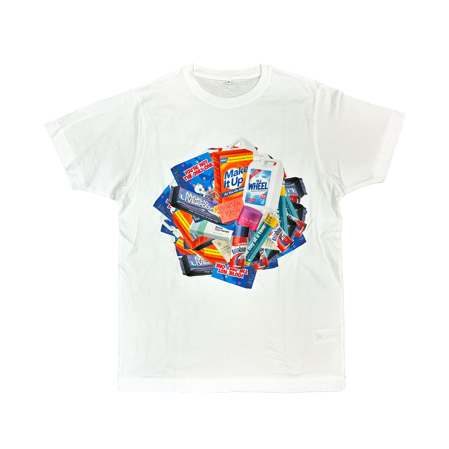 アルバム・カヴァー・ホワイトTシャツ