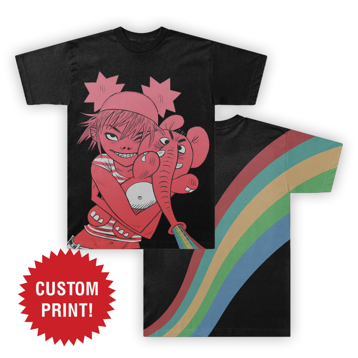 Rainbow Elephant T-Shirt