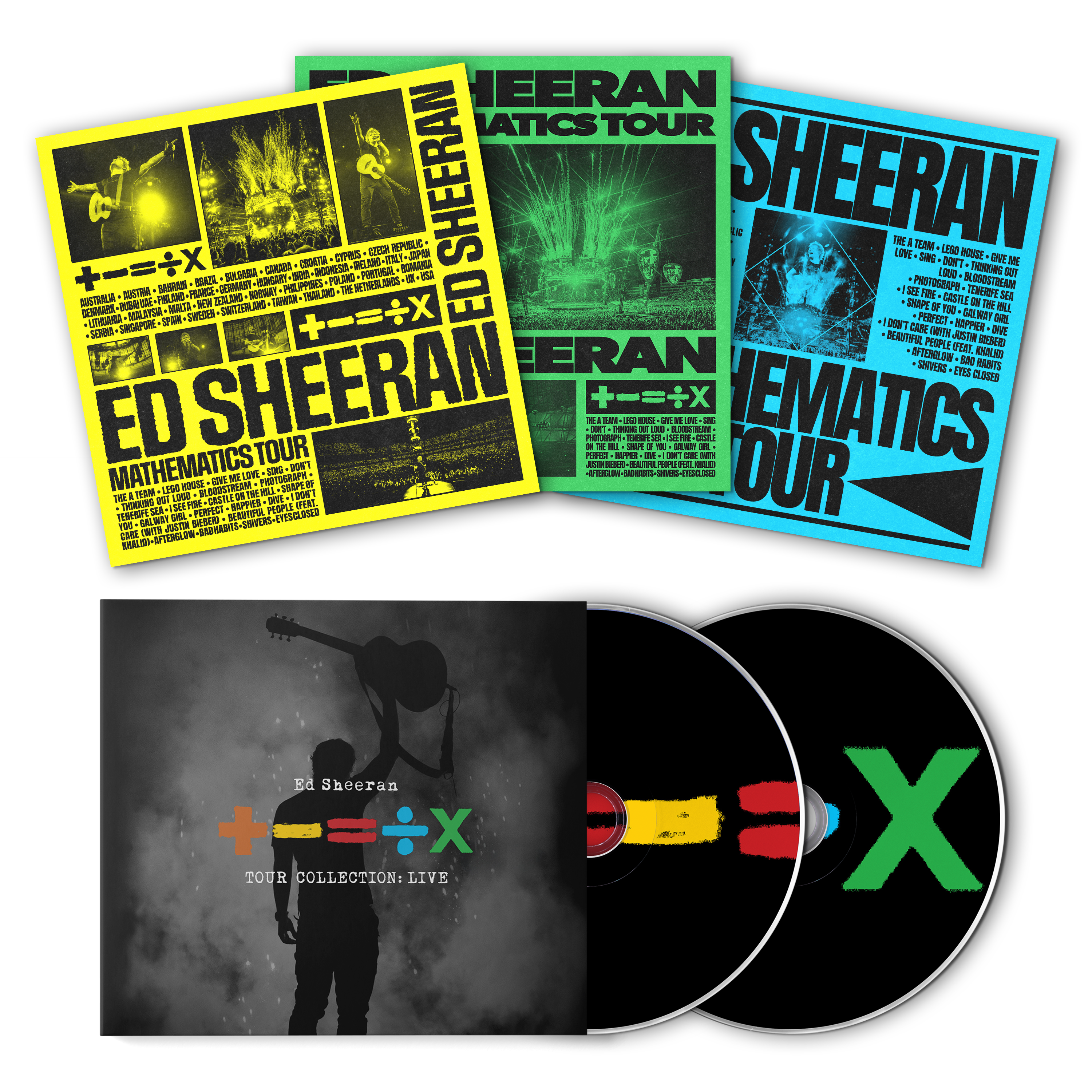 +-=÷×(マスマティックス)ツアー・コレクション【輸入盤ストア限定CD】