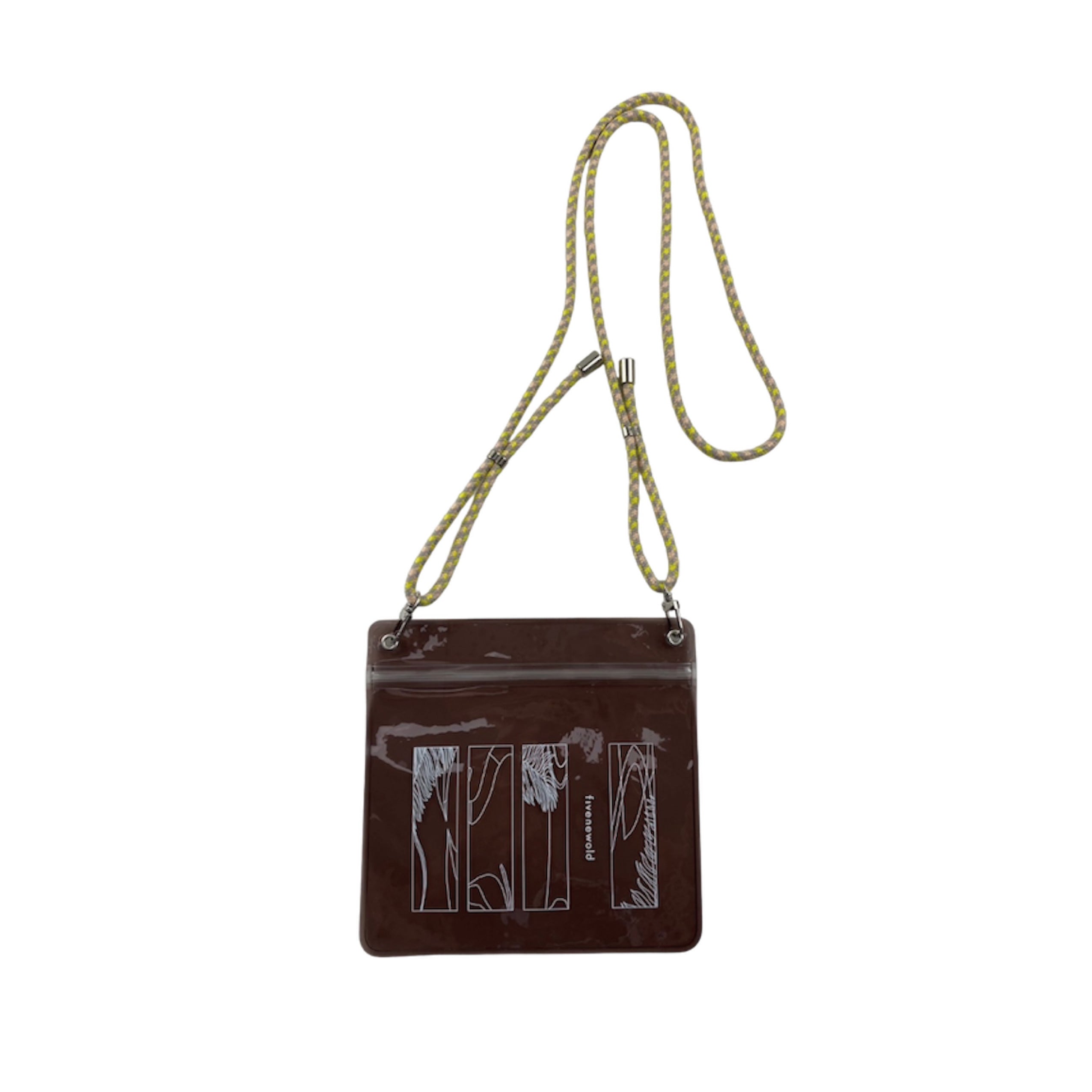 "Painting The Town" PVC Clear Sacoche