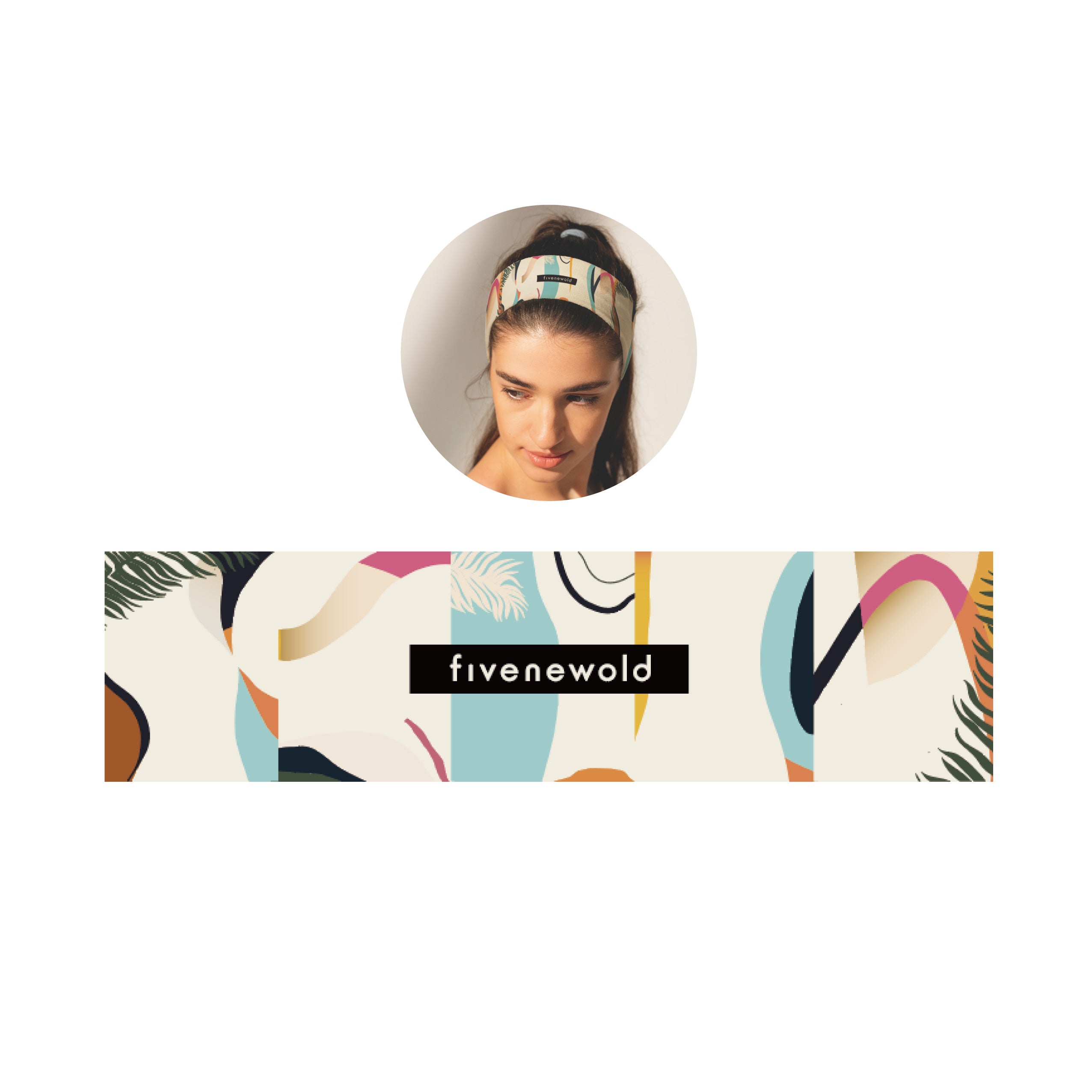 "Painting The Town" Hair Band