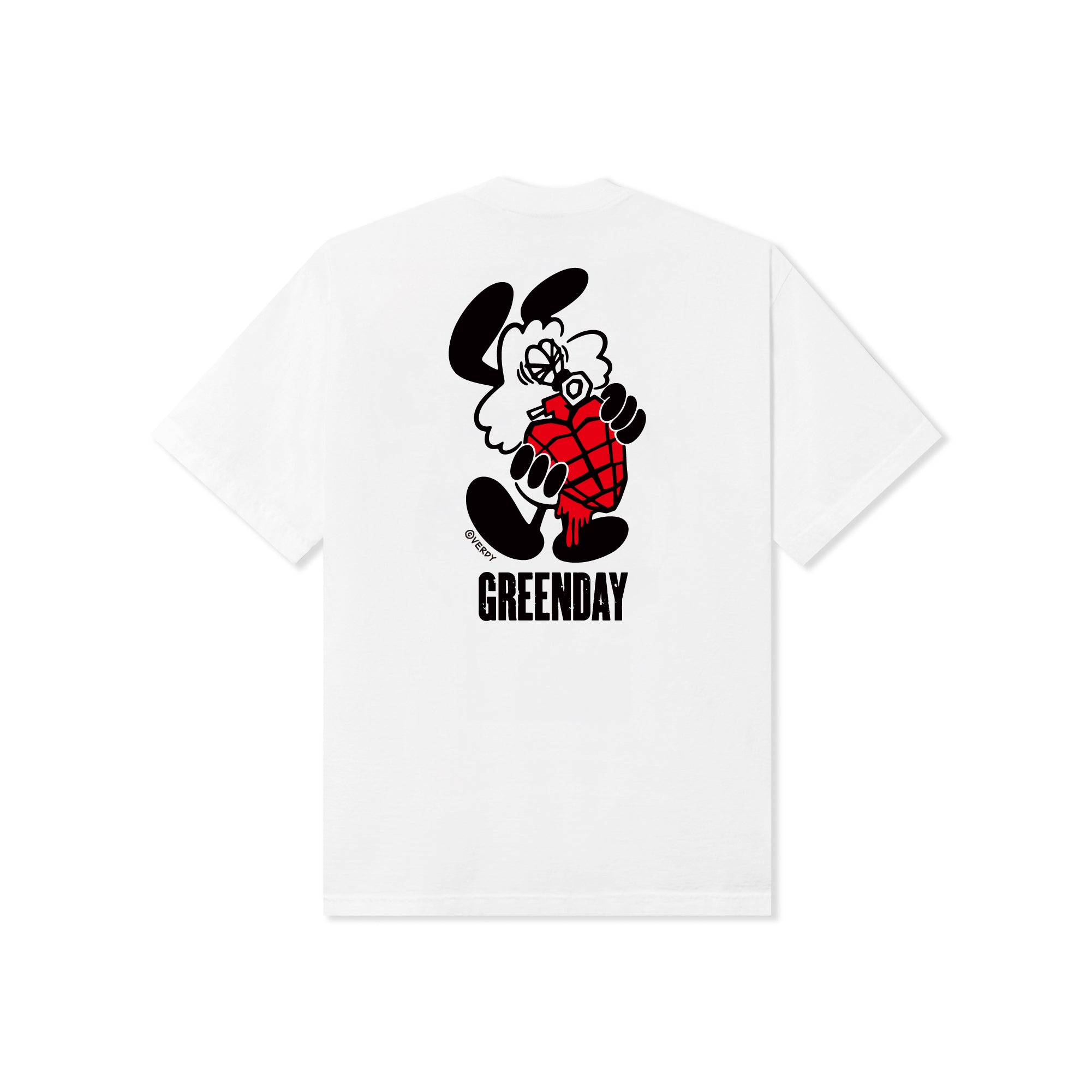 お歳暮・冬ギフト 特集2024 通販  T Collab VERDY x DAY 抽選券】GREEN Shirt (White Type-A : ミュージシャン