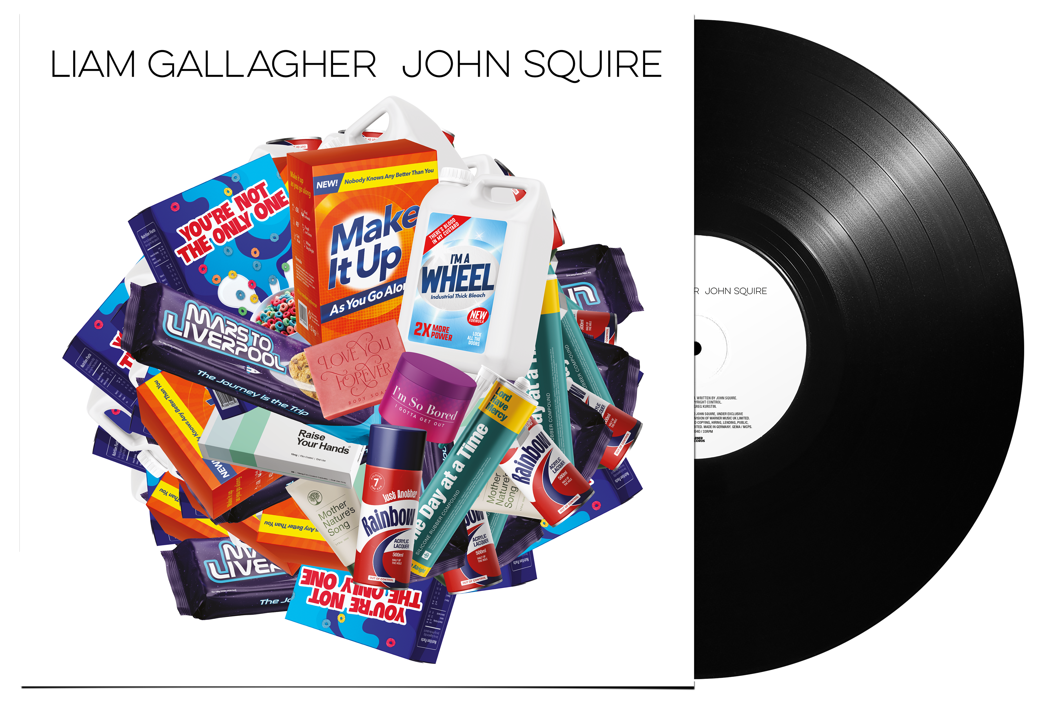 Liam Gallagher & John Squire 限定アナログレコード盤 リアム・ギャラガー&ジョン・スクワイア[アナログ