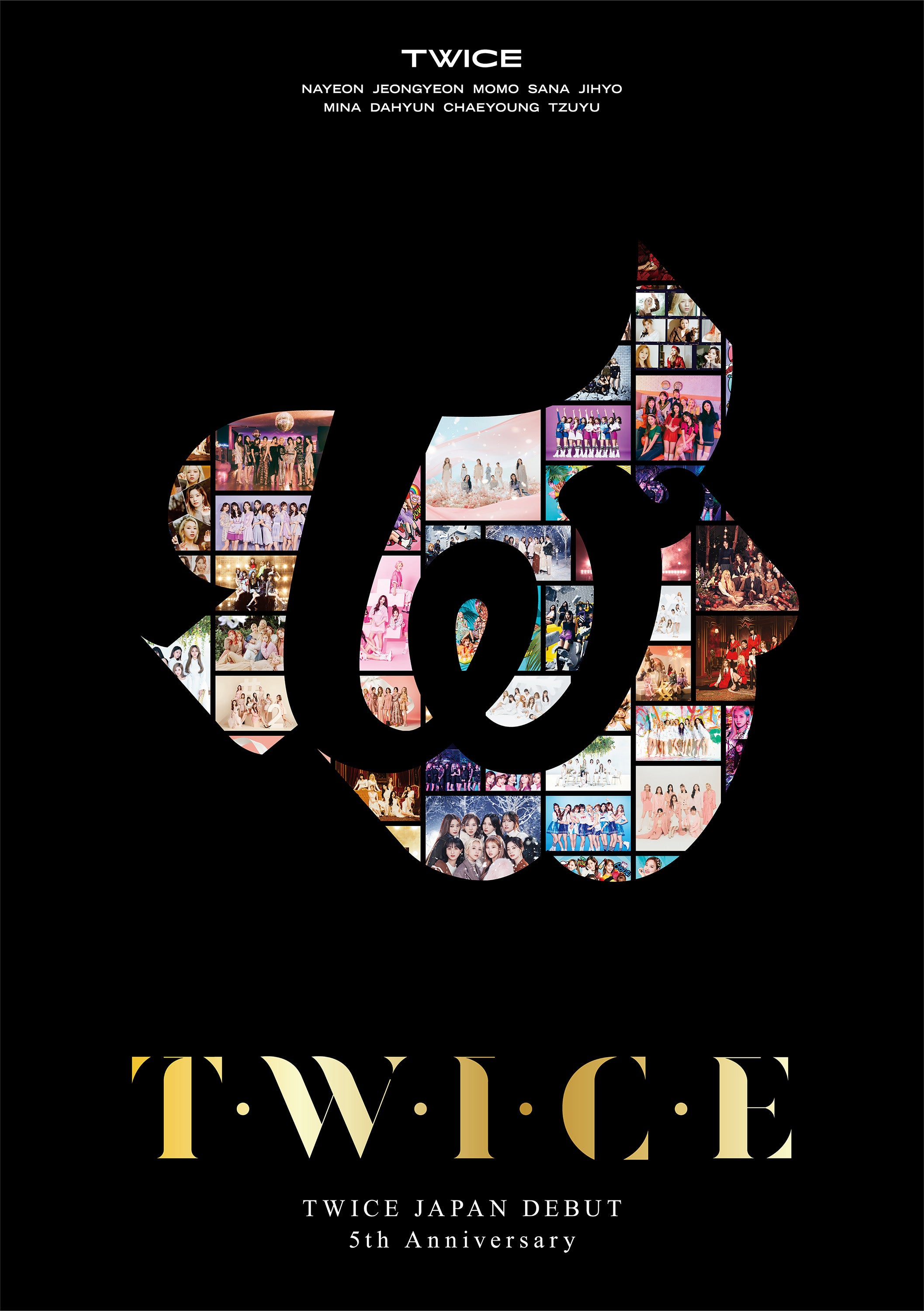 TWICE JAPAN DEBUT 5th Anniversary 『T・W・I・C・E』【通常盤 Blu-ray(2枚組)】