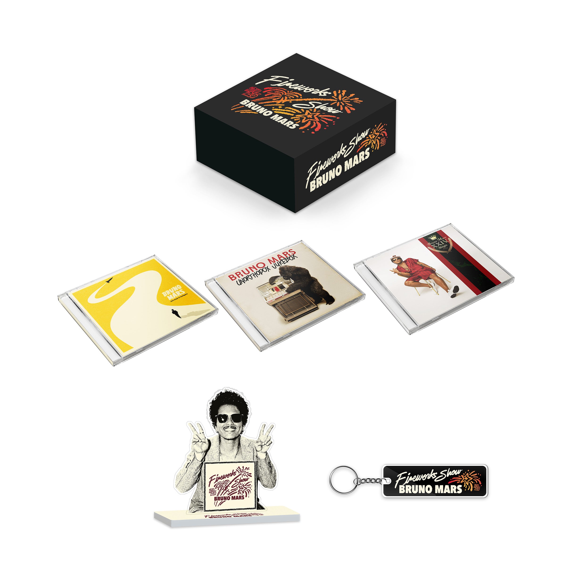 ブルーノ・マーズ・ファイアーワークス・ショウ・スペシャル・ボックス・セット(3CD)