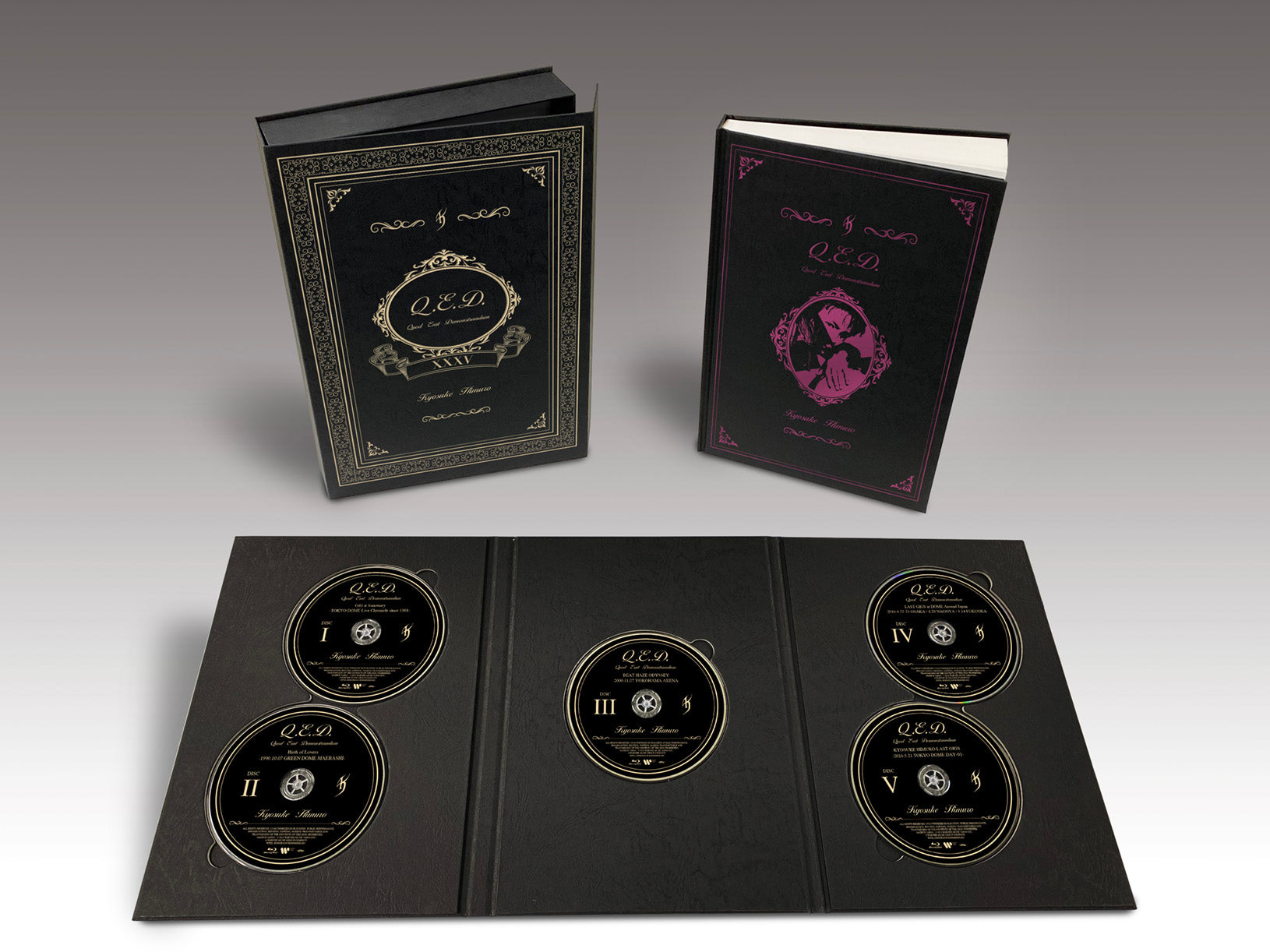 KYOSUKE HIMURO 35th Anniversary LIVE FILMS AND PHOTO BOOK QUOD ERAT DEMONSTRANDUM(DVD)