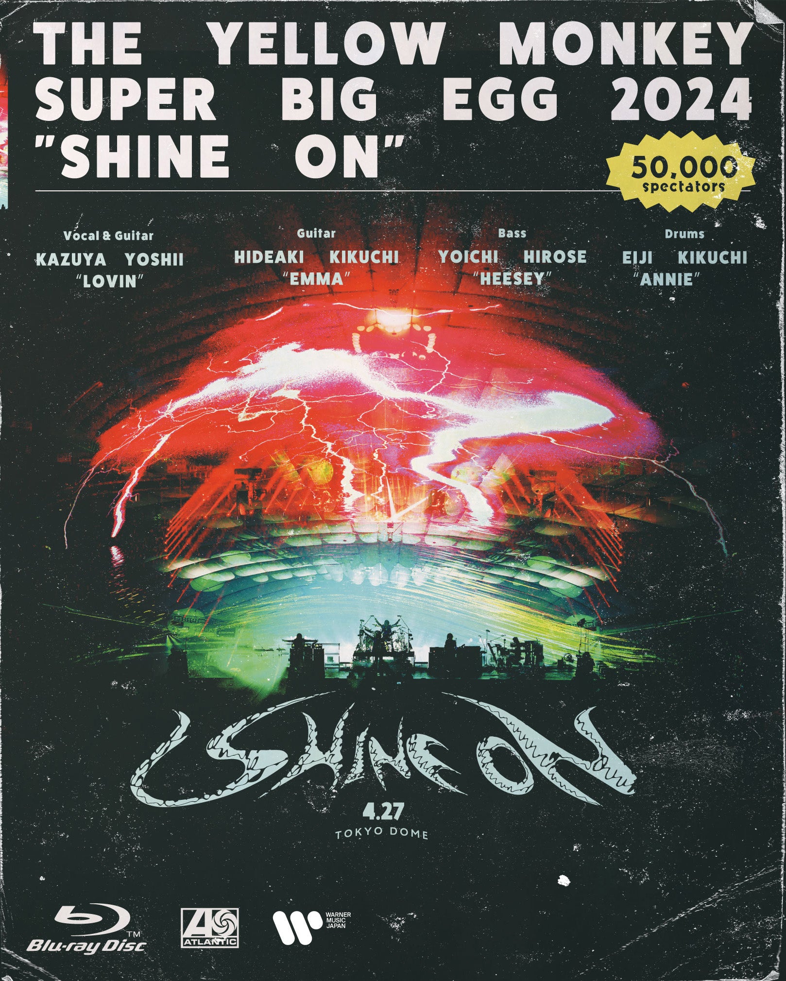 THE YELLOW MONKEY SUPER BIG EGG 2024“SHINE ON” Blu-ray