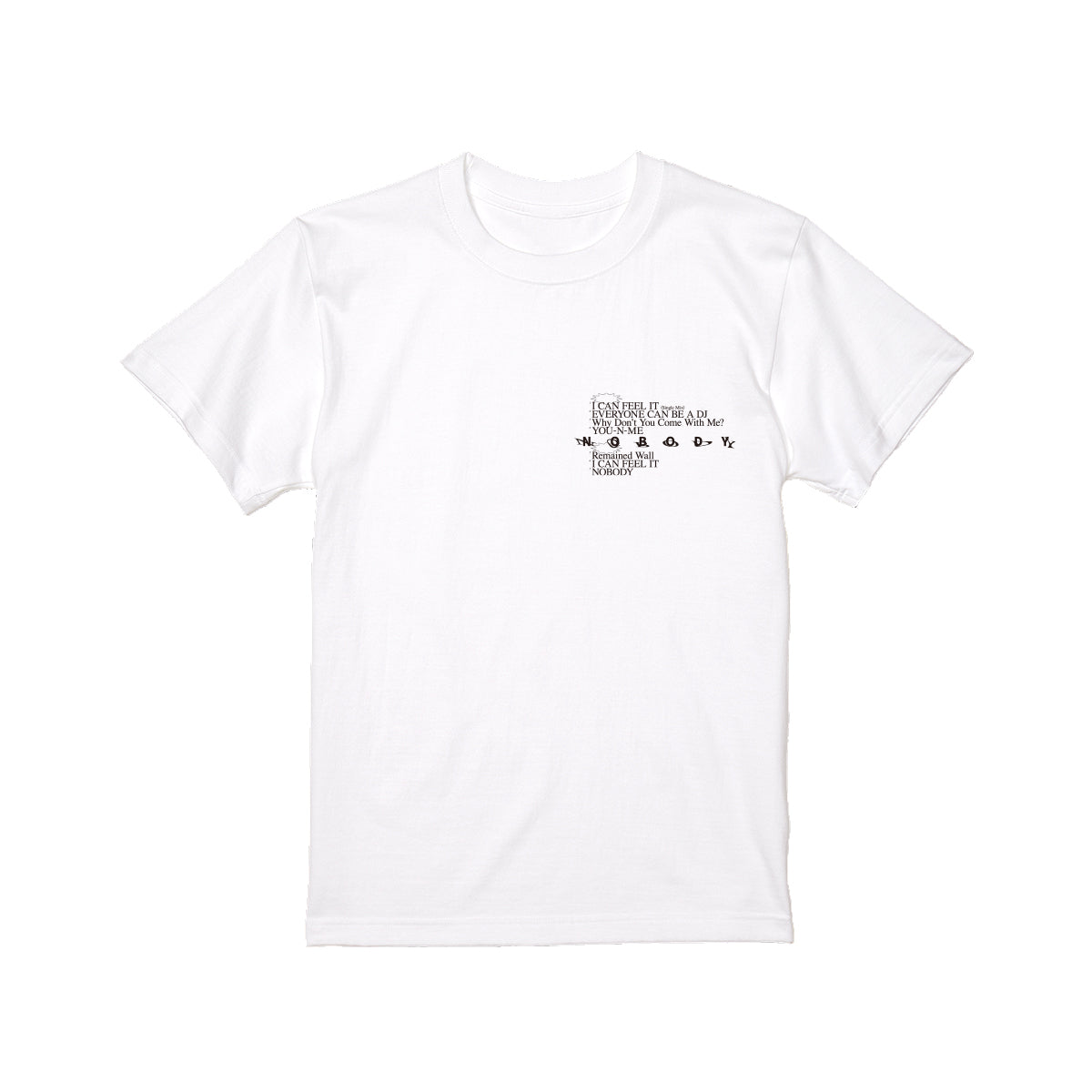 NOBODY T-Shirts WHITE