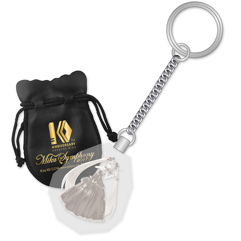 2Dクリスタルキーホルダー(オリジナル巾着袋入り)