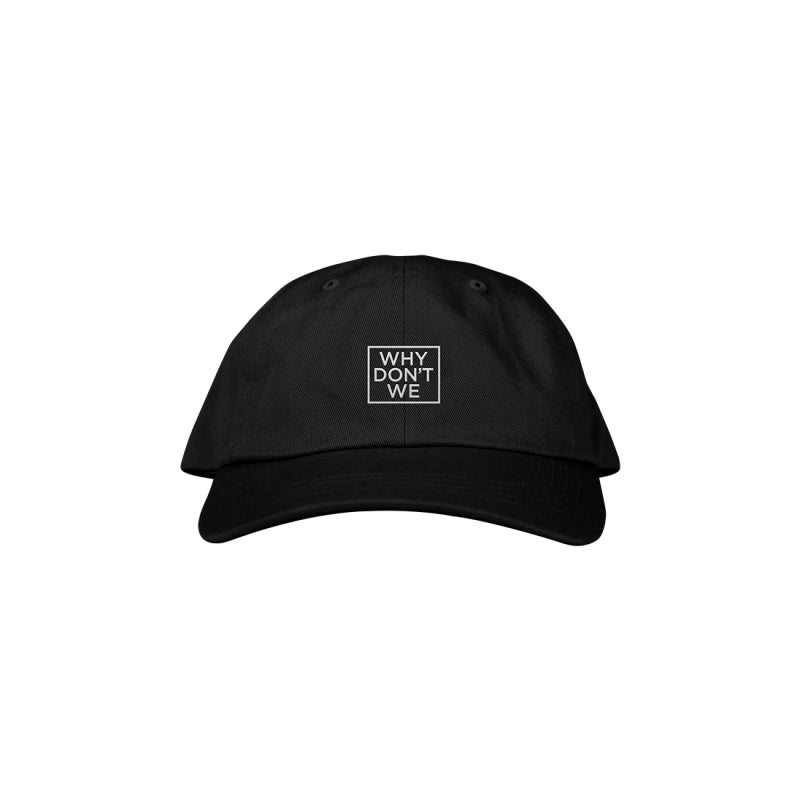 WHY DON'T WE ロゴキャップ (ブラック)