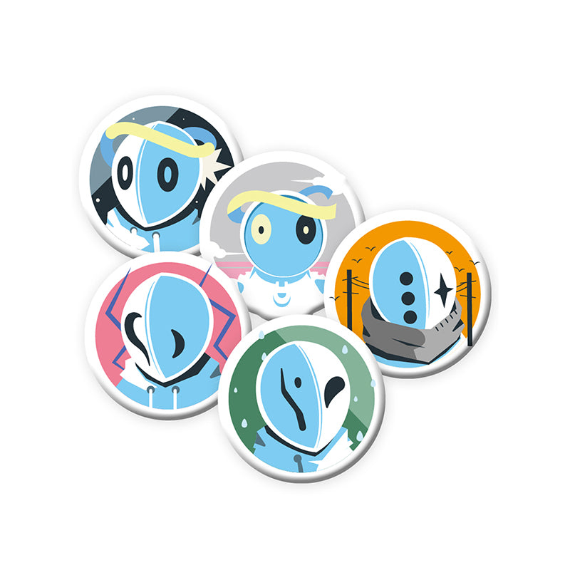 缶バッジ(台紙付き5個セット)