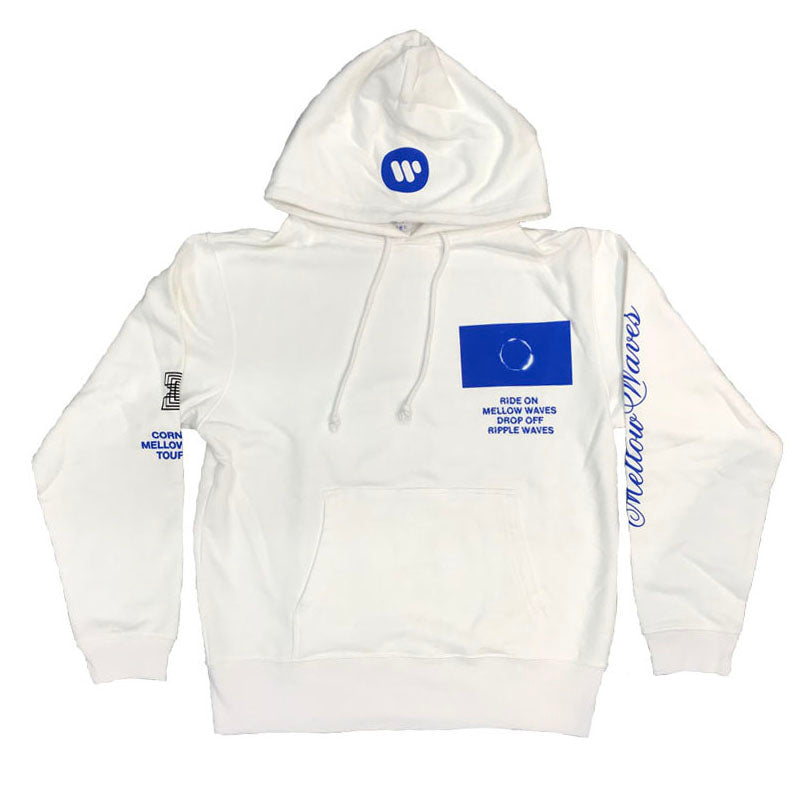 Mellow Waves Tour 2018 HOODIE White