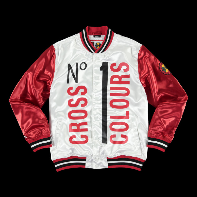 24K CXC サテン・ウォームアップ・ジャケット