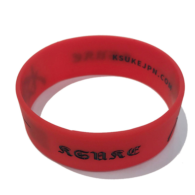 KSUKE ラバーリストバンド