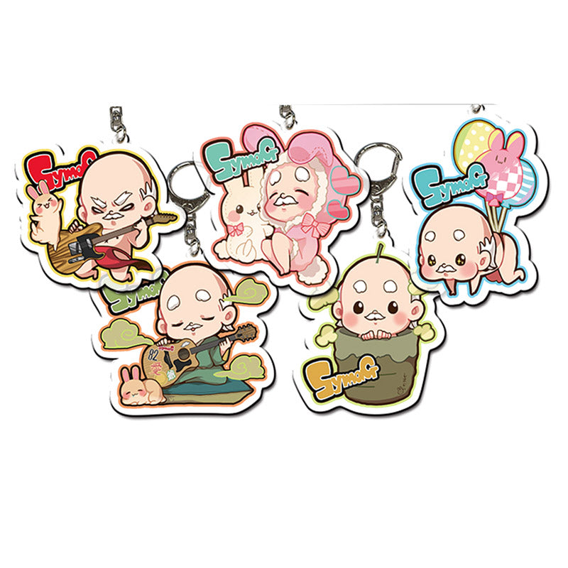 アクリルキーホルダー(5種ランダム)