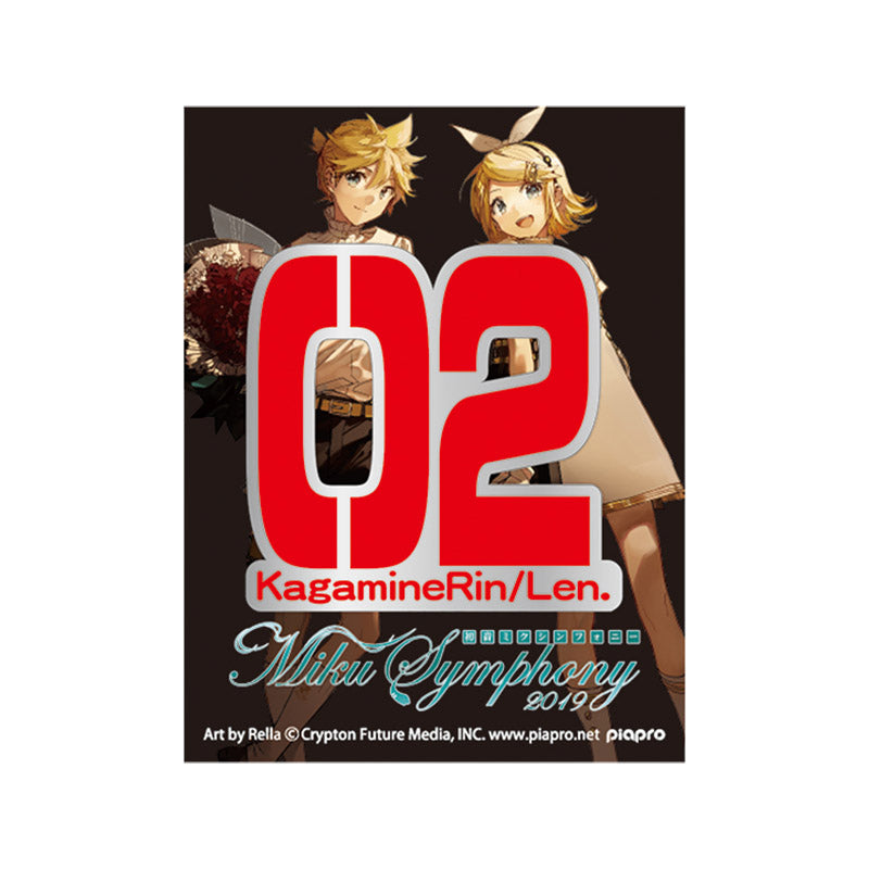 02ピンバッジ【鏡音リン・レン】