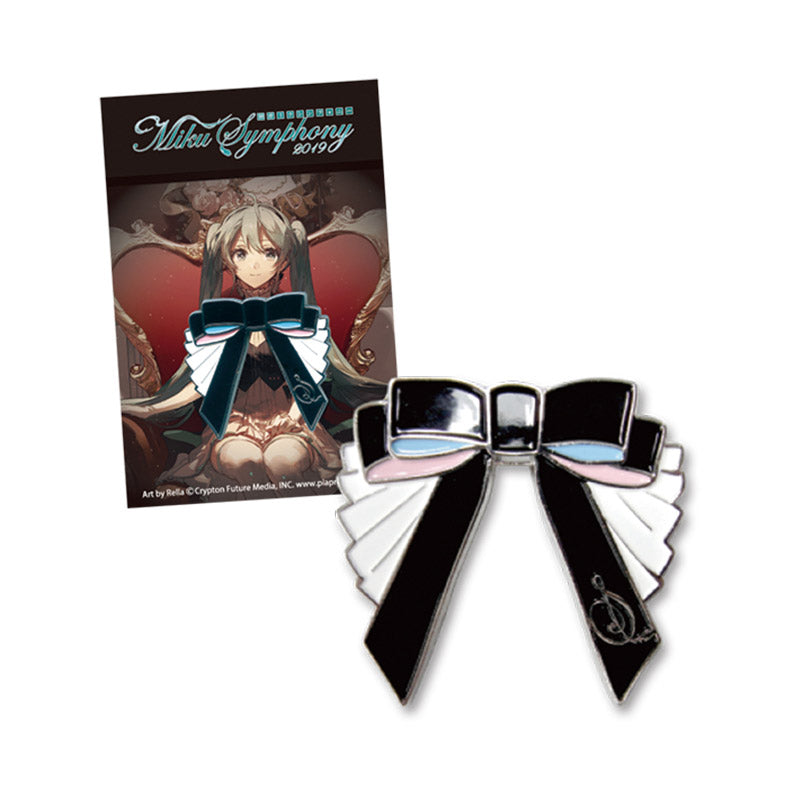 リボンブローチ【初音ミク】