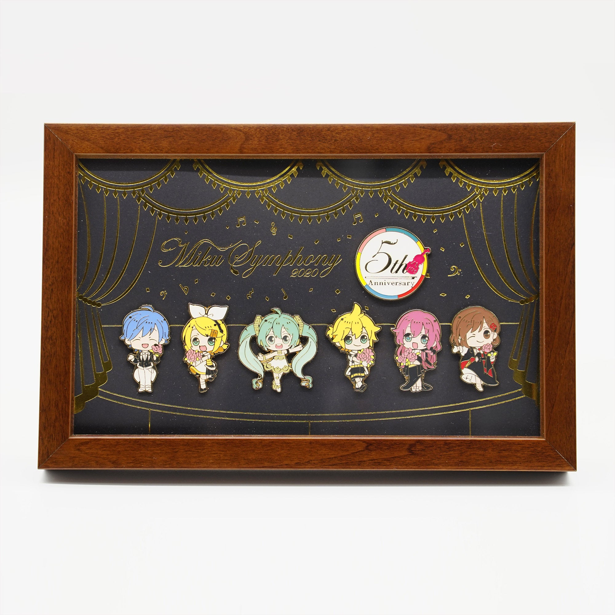 5th Anniversary ピンバッジセット(ゴールド)