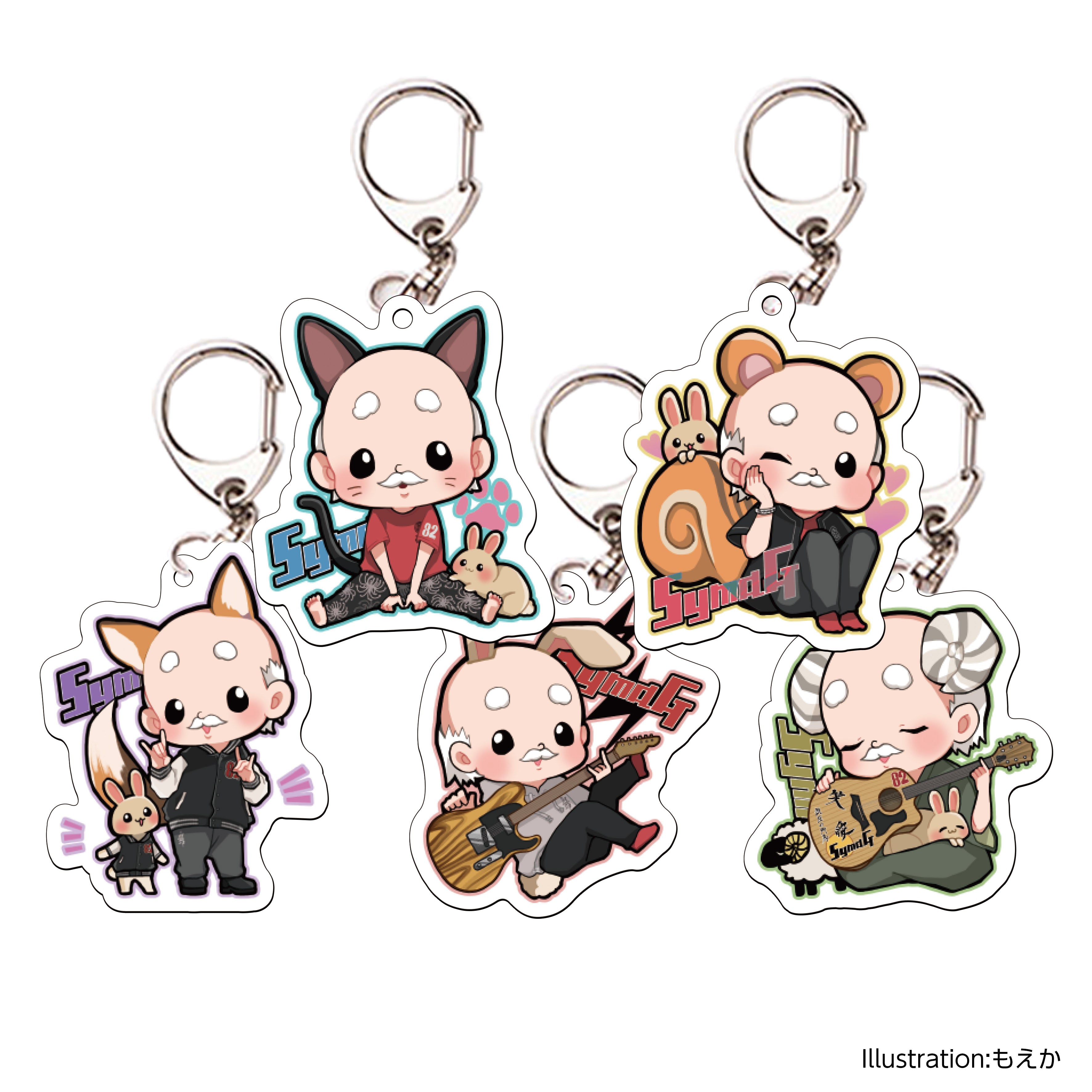 トレーディングアクリルキーホルダー(挙句ノ宴Ver)