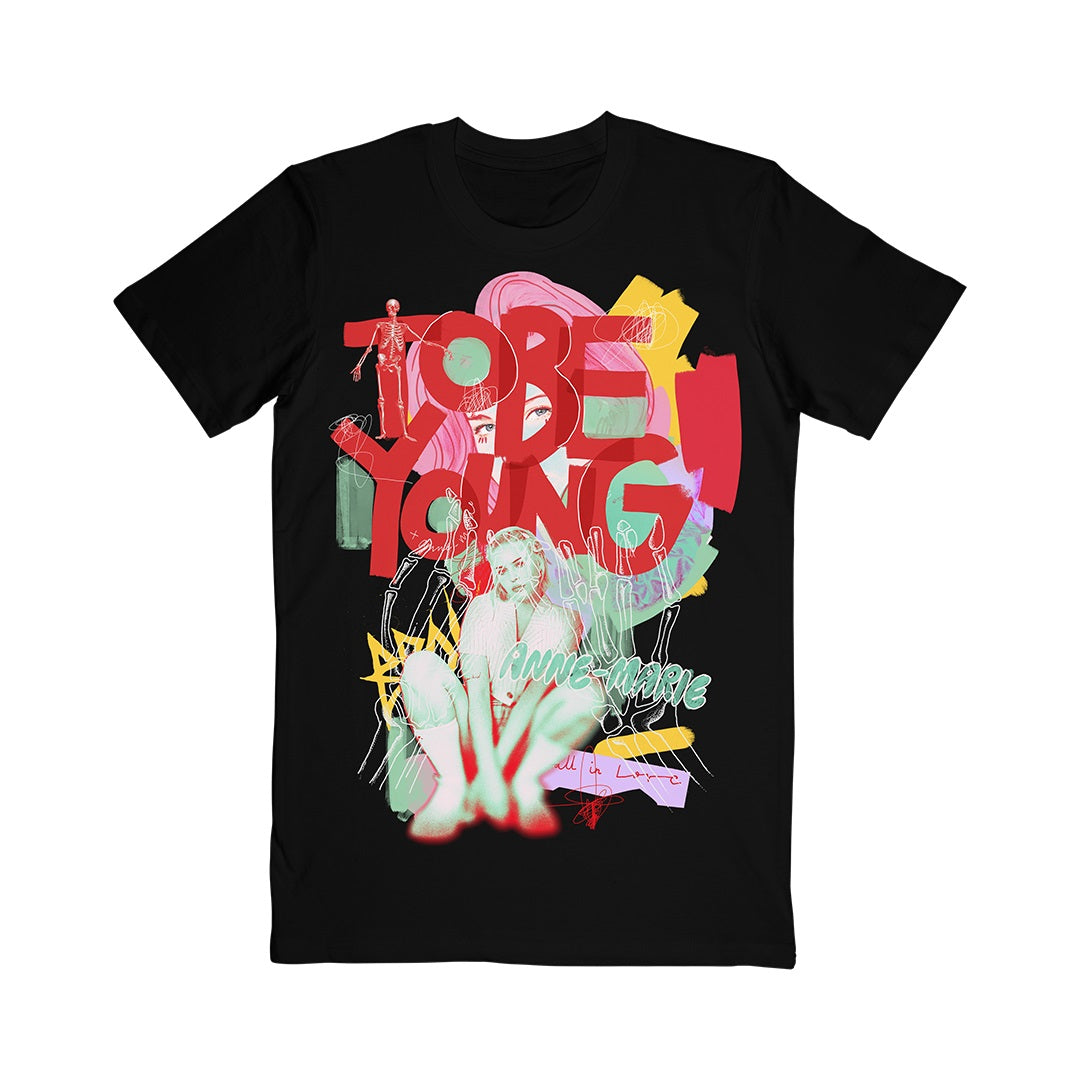 We Are All A Mess Black Tシャツ