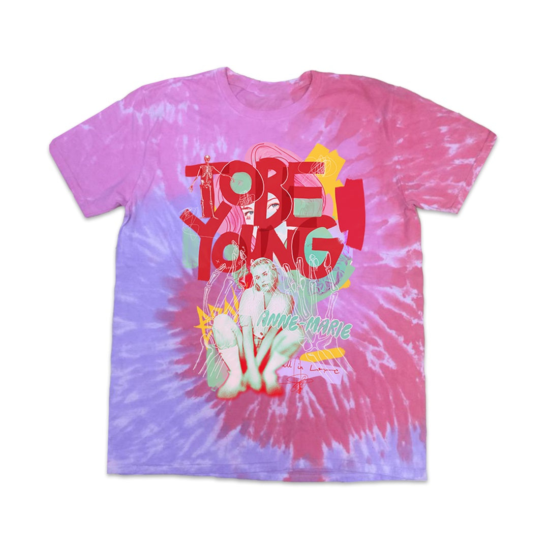 We Are All A Mess Tie-Dye Tシャツ