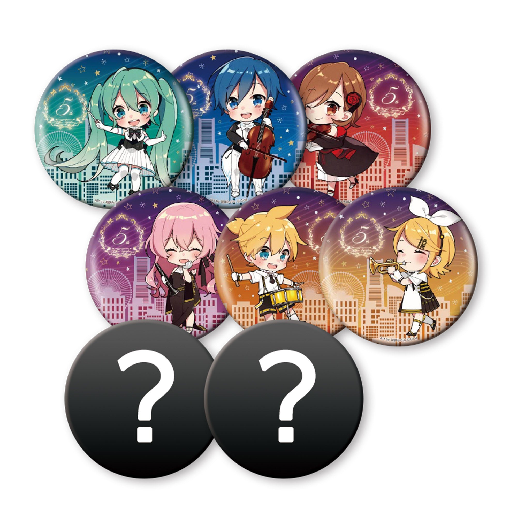 缶バッジ 横浜・大阪Ver.(全8種ランダム)