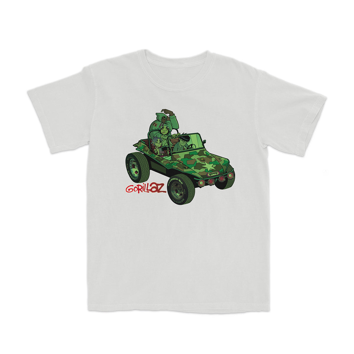 Group Green Geep White T Shirt – ワーナーミュージック・ストア
