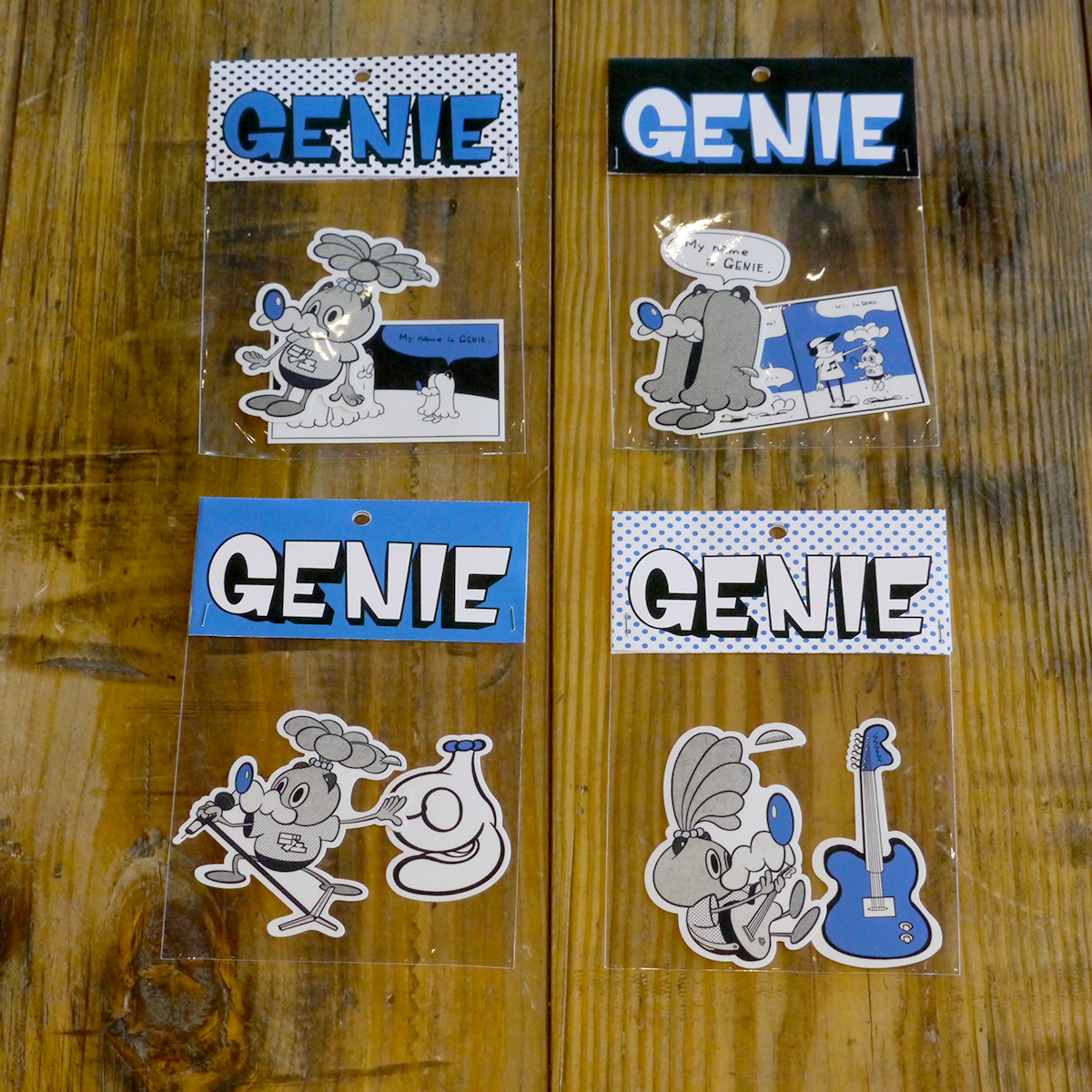 ジェニーちゃんステッカーセット