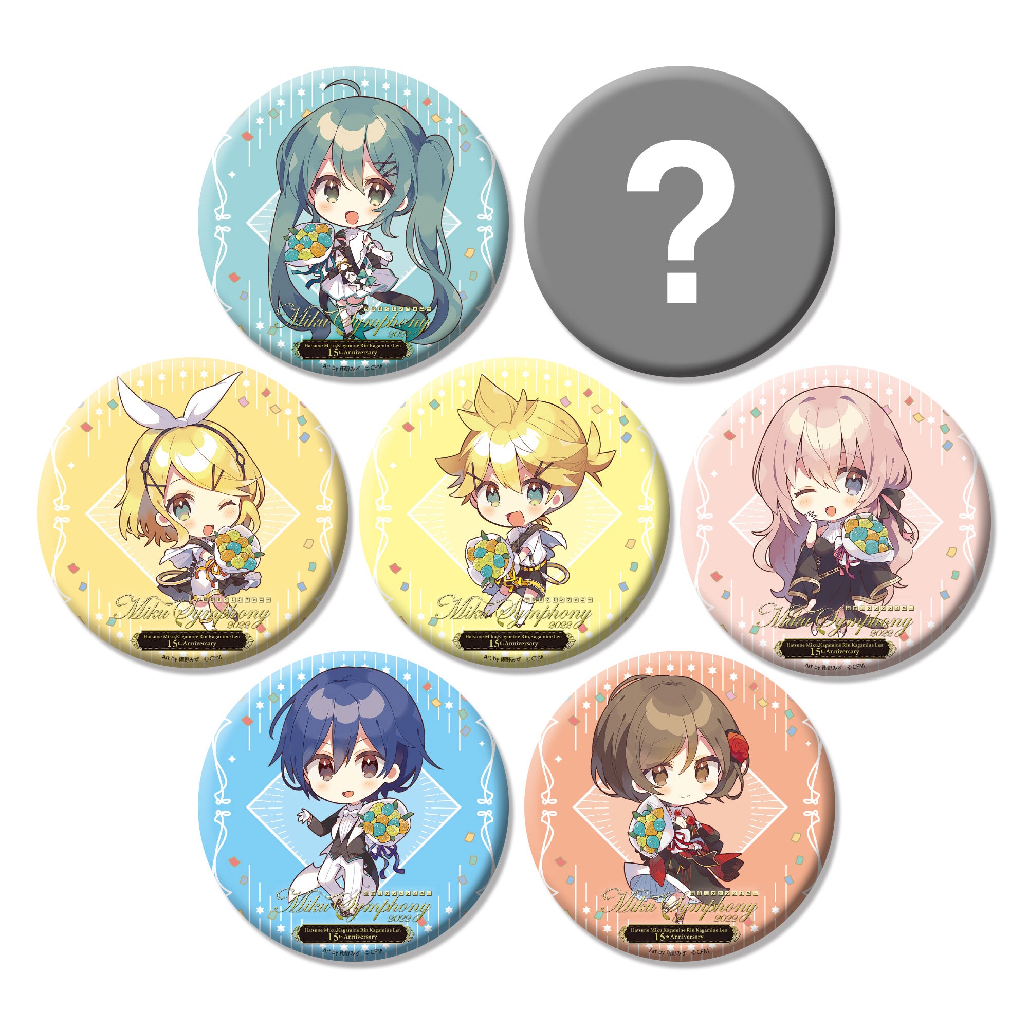 初音ミクシンフォニー2022 トレーディング缶バッジ(ランダム)(横浜公演 Ver.)