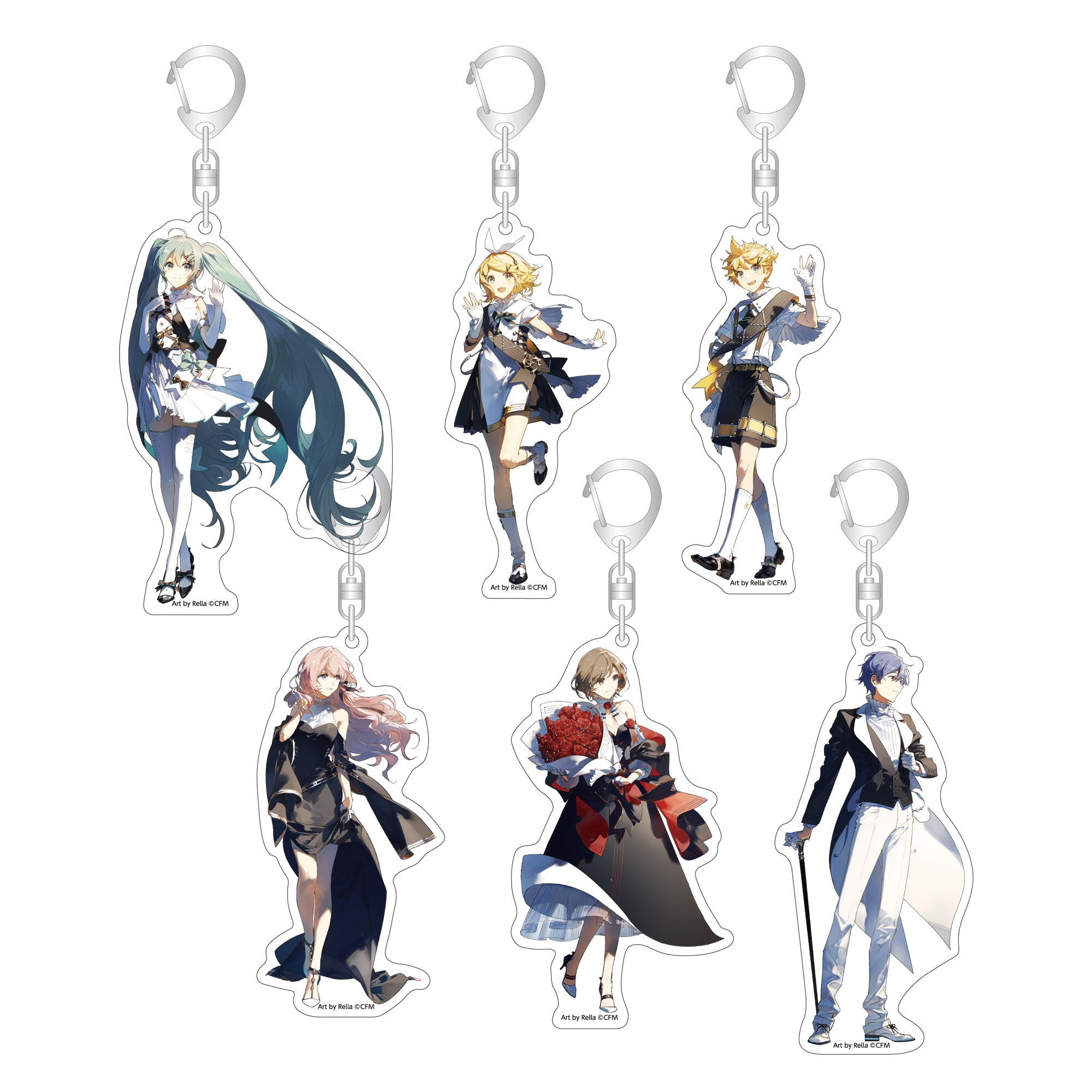 初音ミクシンフォニー2022 トレーディングアクリルキーホルダー(6種ランダム)