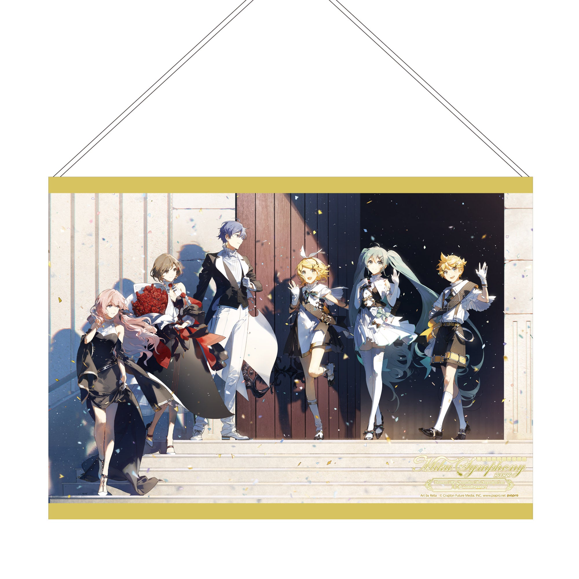 初音ミクシンフォニー2022 B2タペストリー(Rella 横浜公演 Ver.)