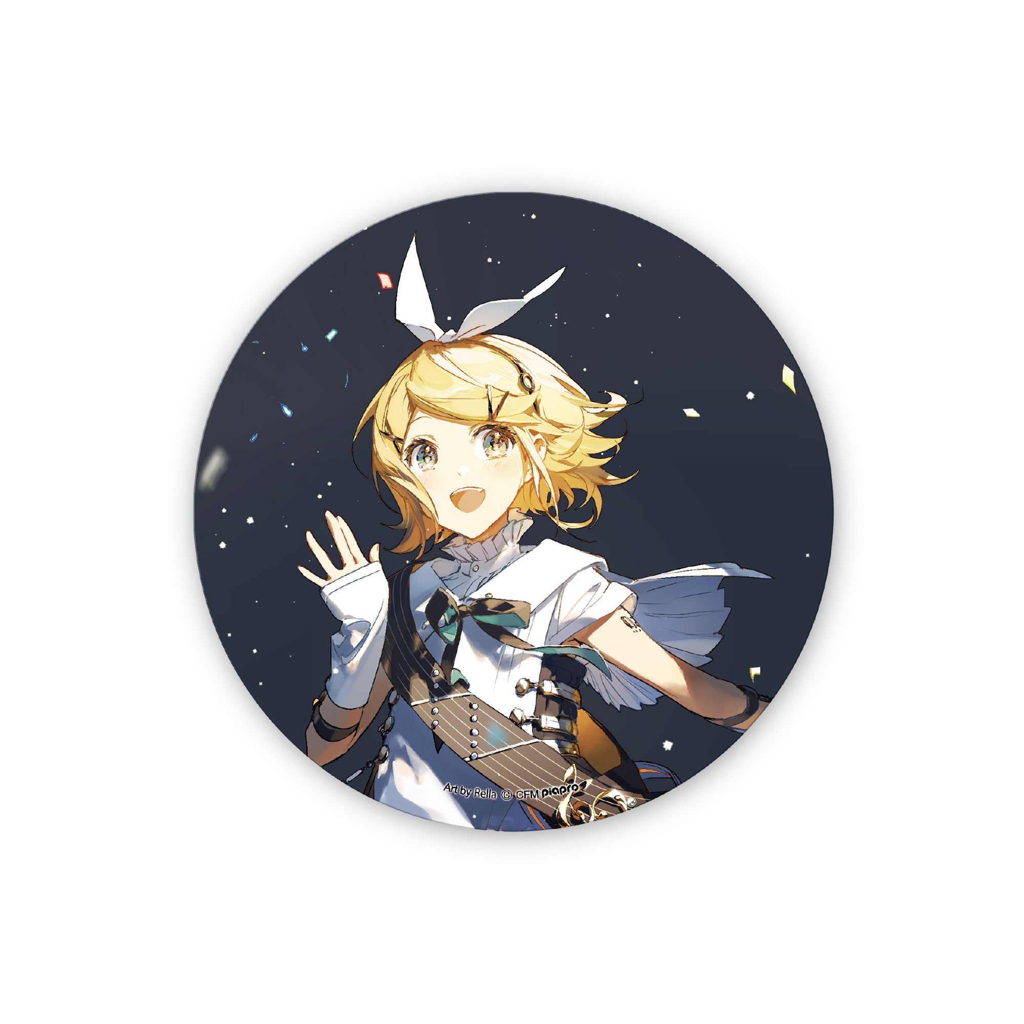 初音ミクシンフォニー2022 コースターパブミラー(鏡音リン)