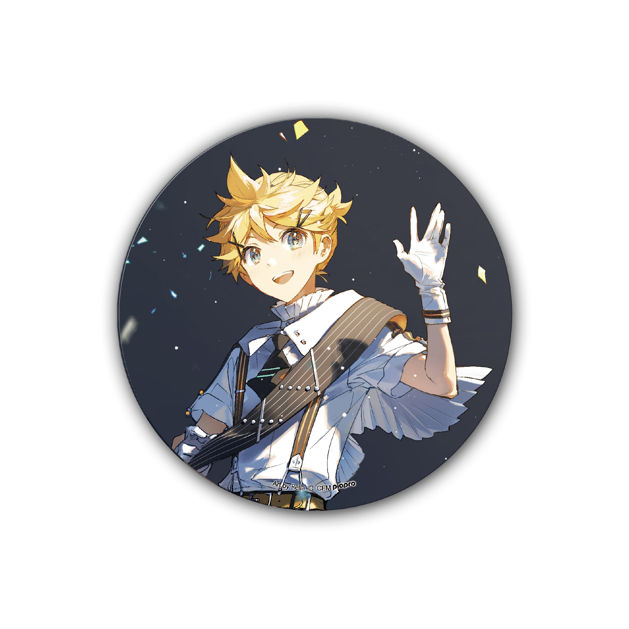 初音ミクシンフォニー2022 コースターパブミラー(鏡音レン)