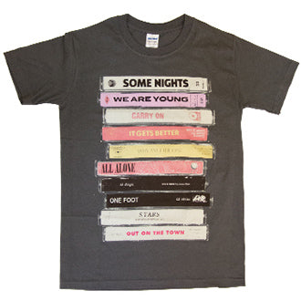 CASSETTE MENS CHARCOAL GRAY