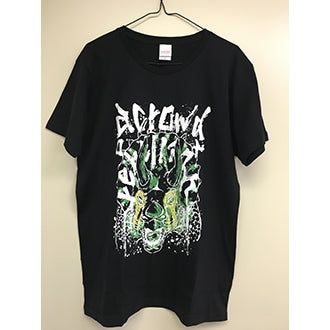 反逆のトリケラTシャツ BLACK