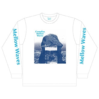 いつか/どこか long sleeve Tee/White×Blue