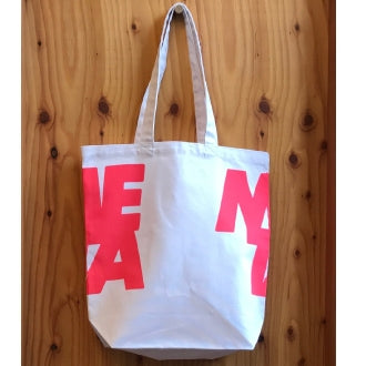 META tote ホワイトxレッド(designed by Masakazu Kitayama)