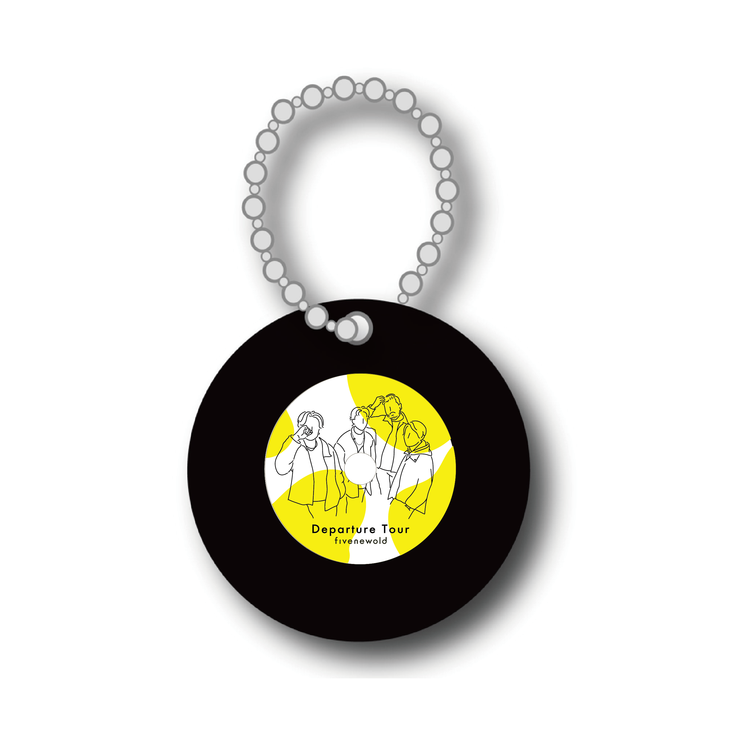 Vinyl Key Holder ”Departure”