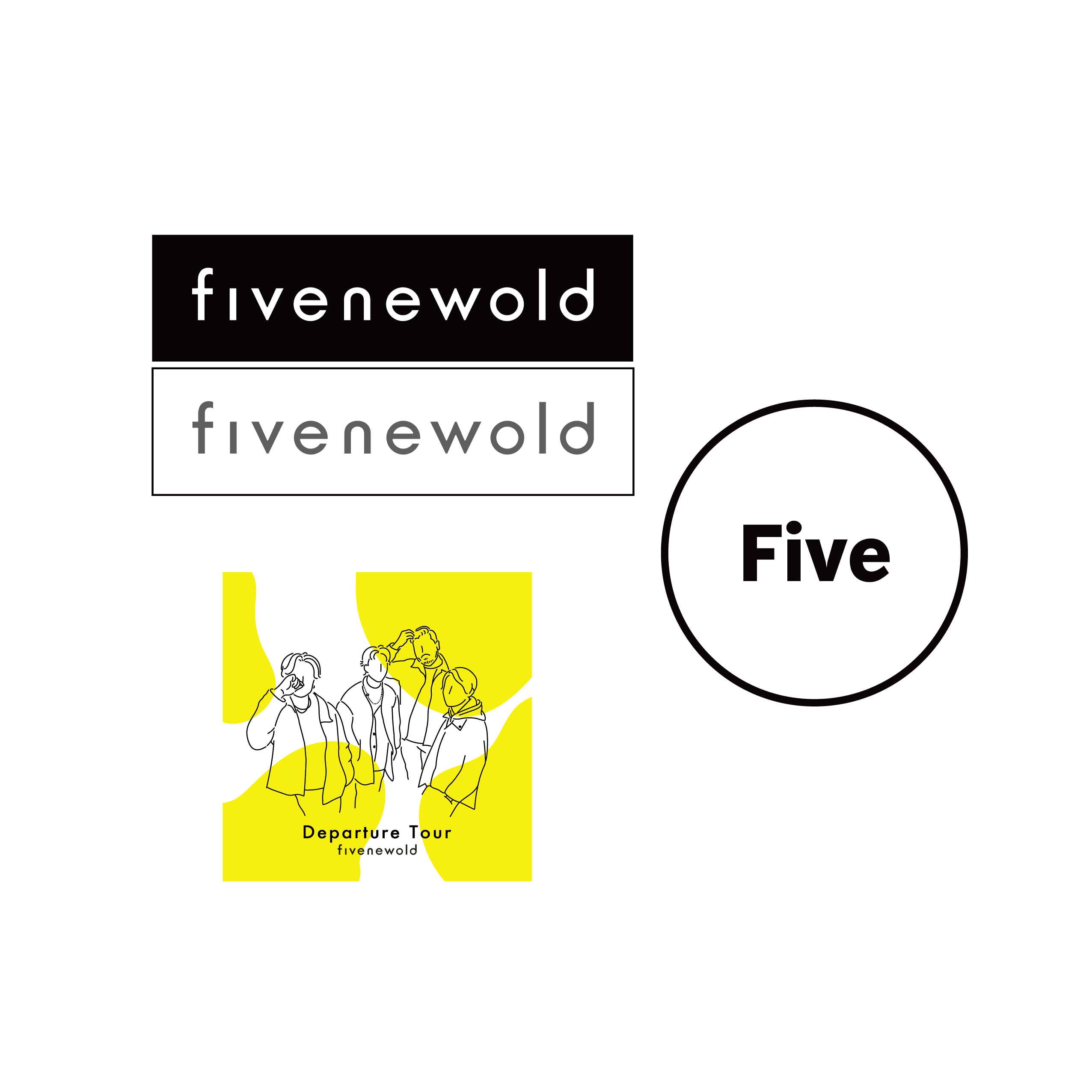 Departure Sticker Set(4pc)