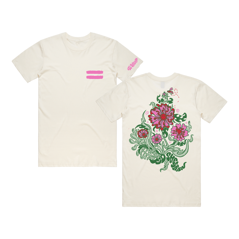 Bloom in the Wild Natural T-Shirt