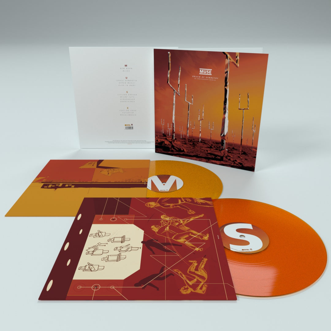 【WMD限定/輸入盤LP】Origin of Symmetry XX Anniversary RemiXX Colour Vinyl 2LP
