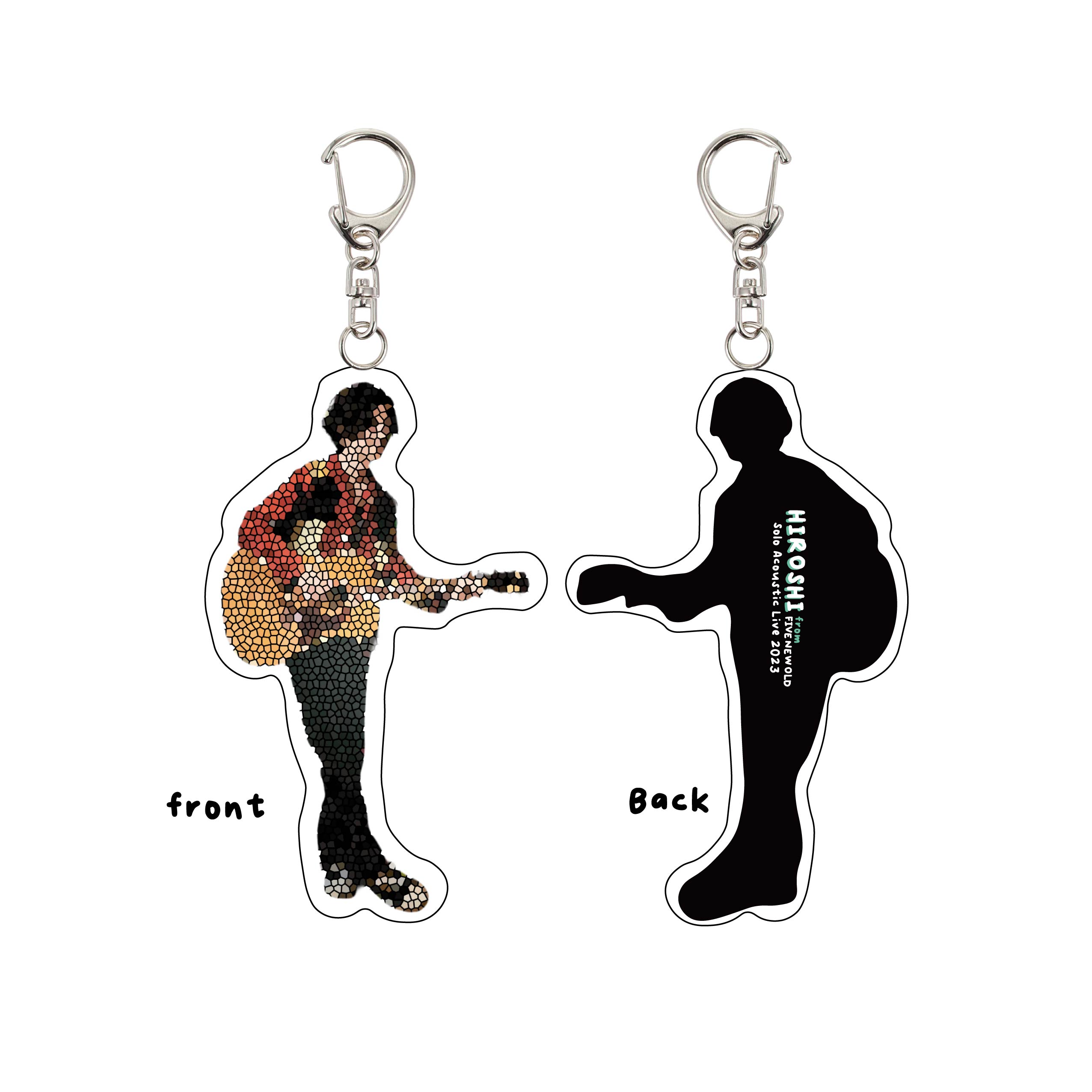 HIROSHIアクリルキーホルダー