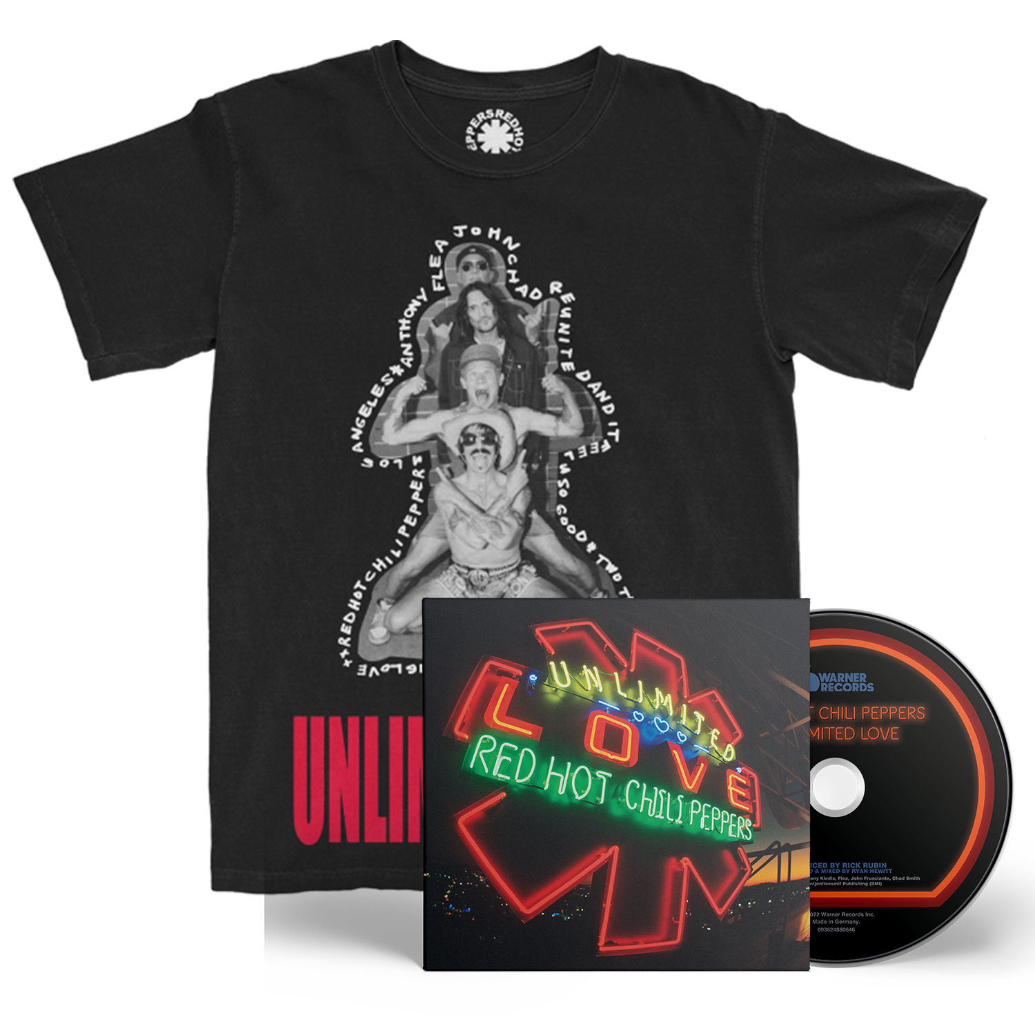 RED HOT CHILI PEPPERS Unlimited Love Tee