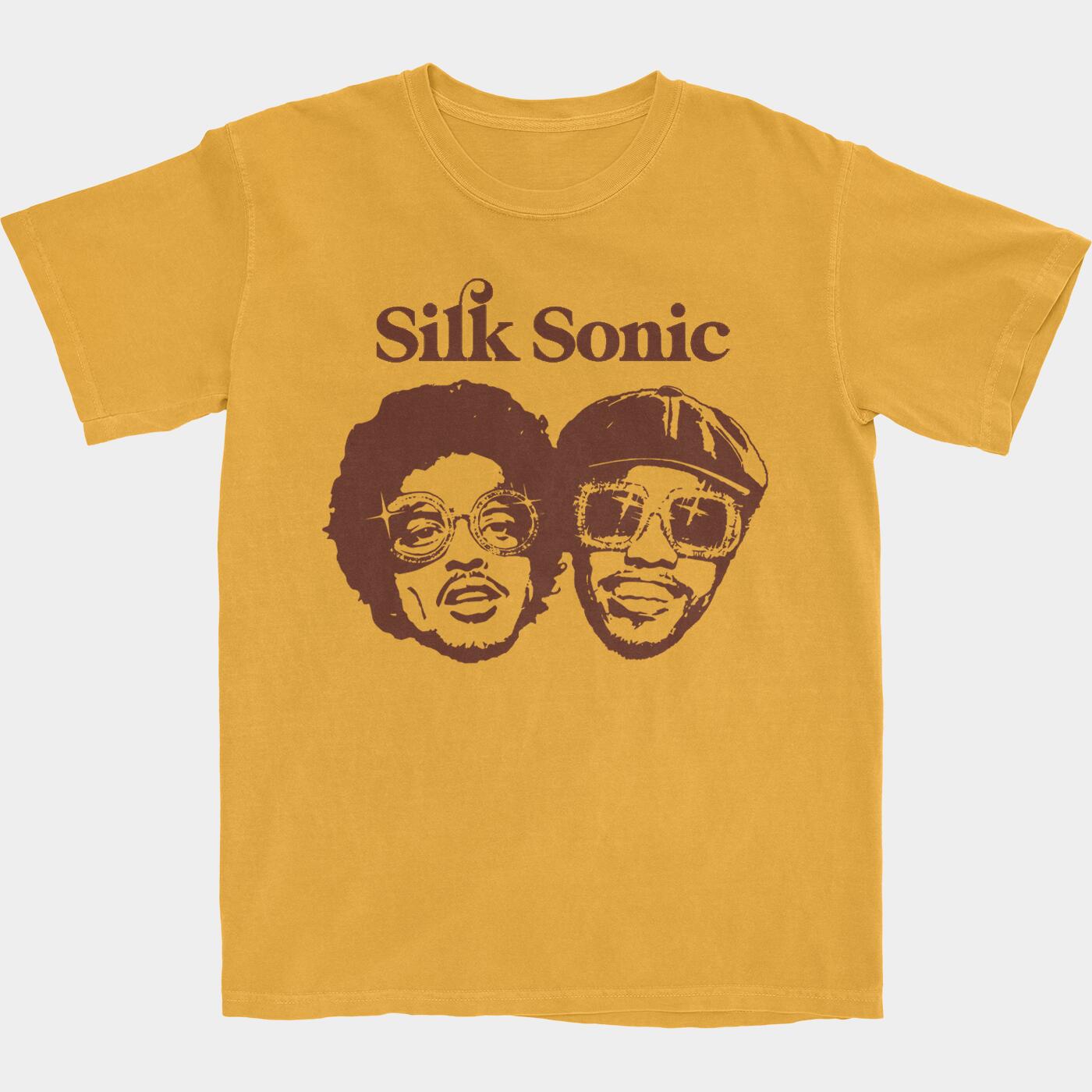 Silk Sonic : Gold T-Shirt – ワーナーミュージック・ストア
