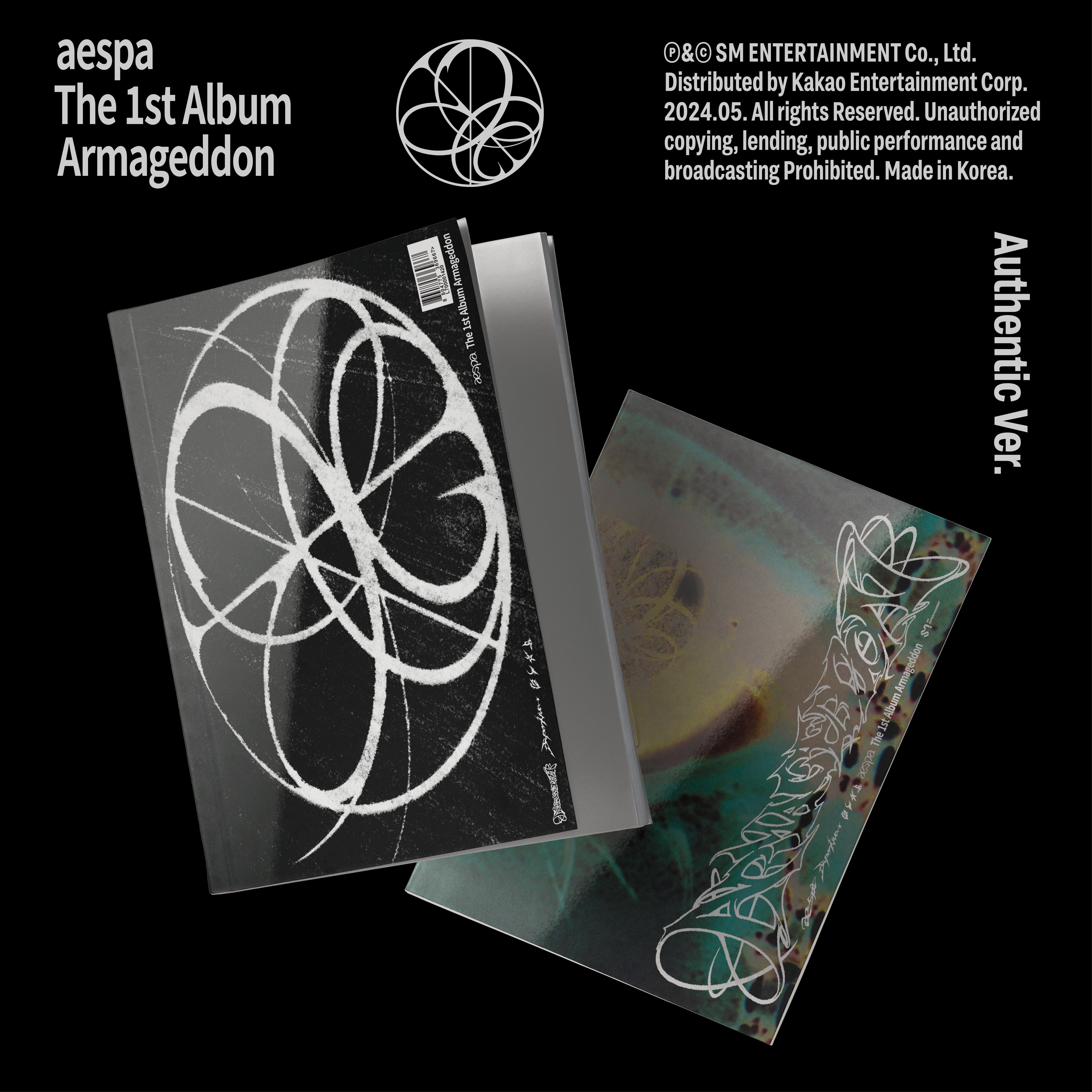 Armageddon (Japan Exclusive Ver.)＋(Authentic Ver.)＋(Zine Ver.)　3種セット