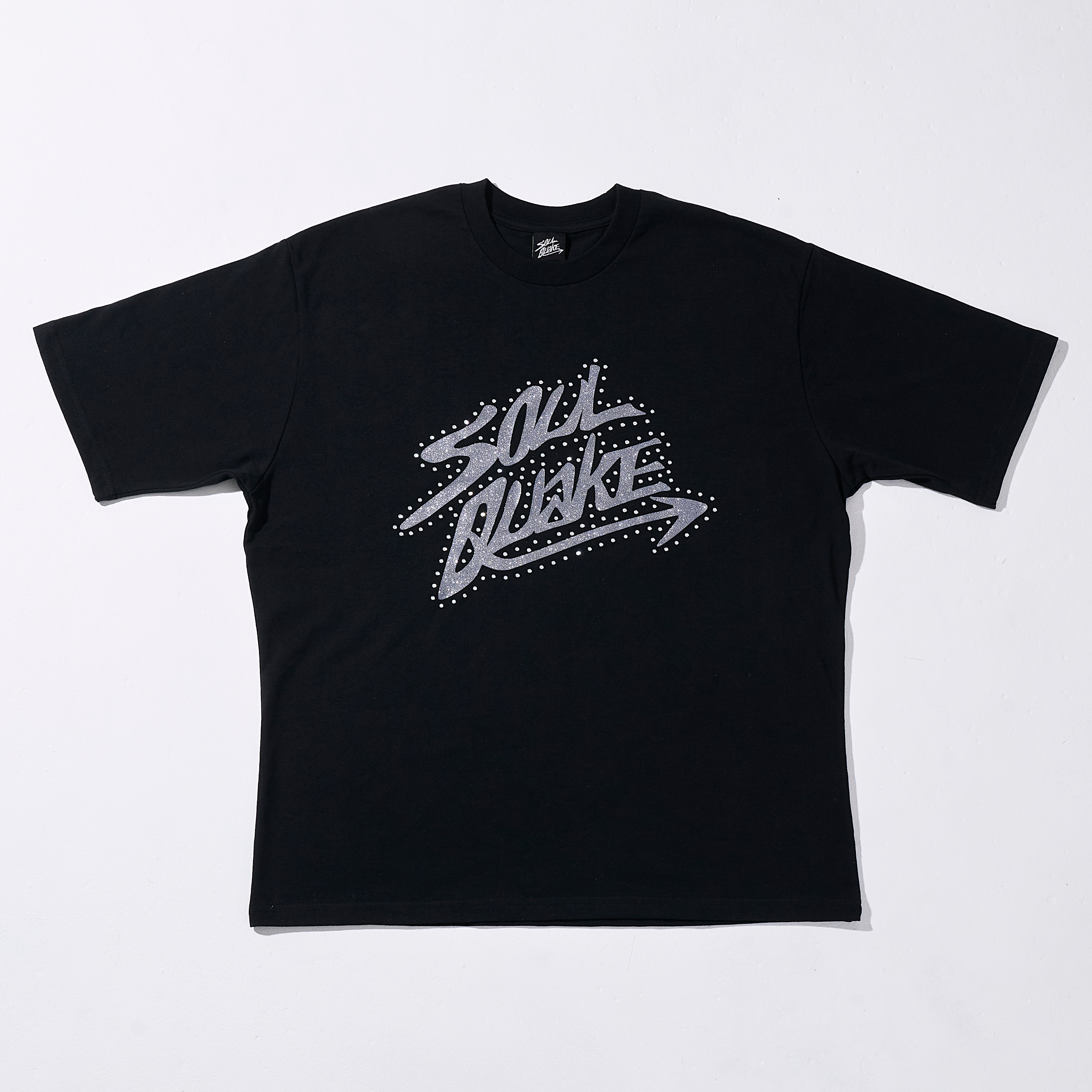 Glitter T-SHIRT Black