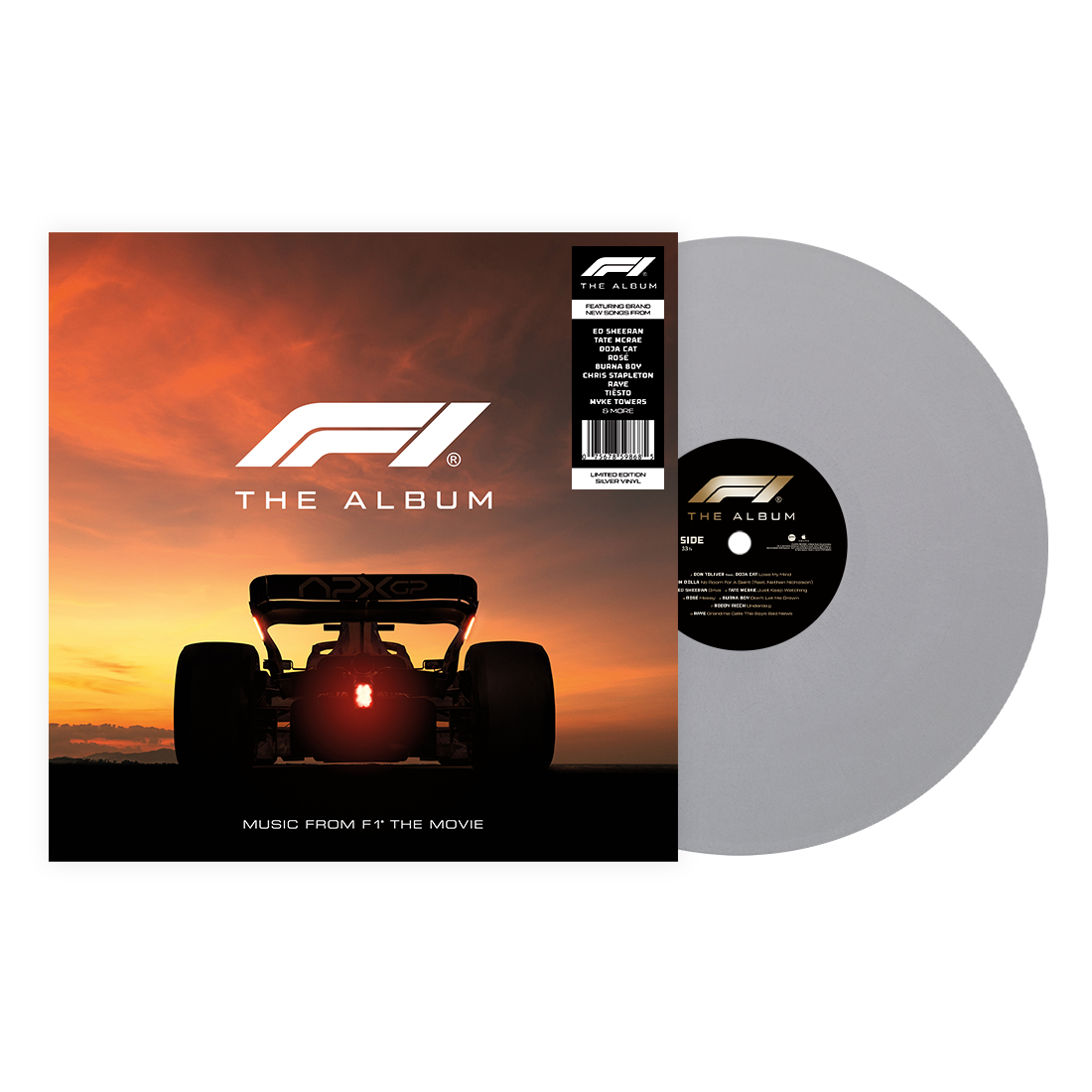 F1 THE ALBUM [LIMITED EDTION SILVER VINYL]