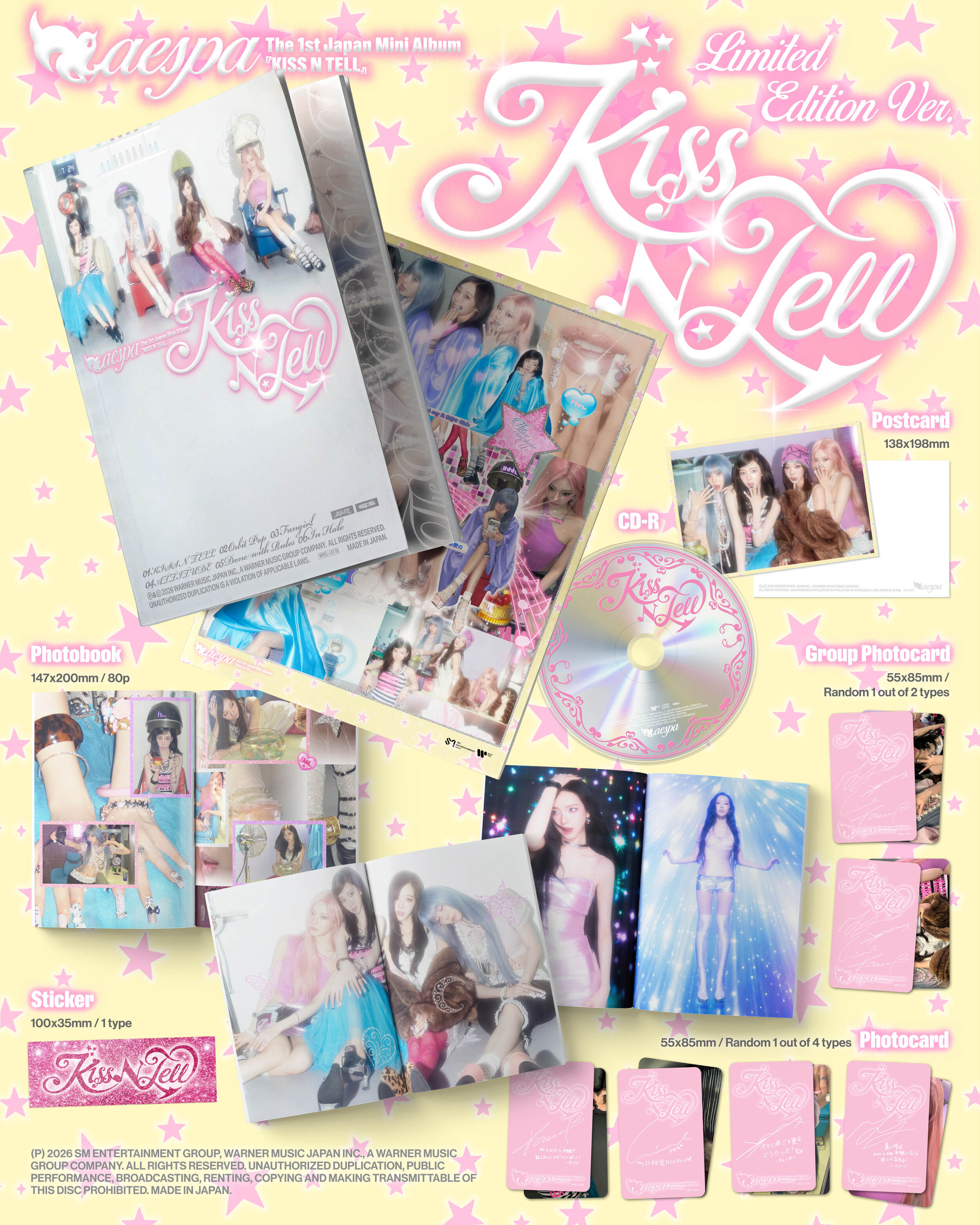 KISS N TELL【Limited Edition Ver.】